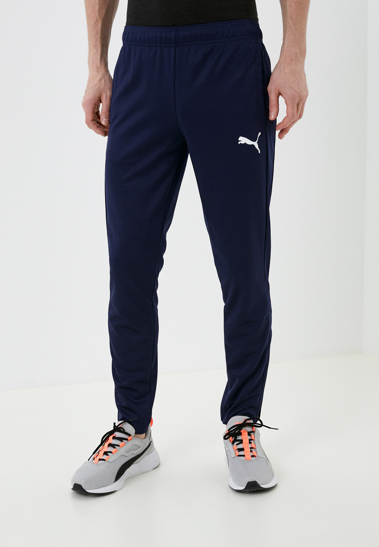 Брюки спортивные PUMA ACTIVE Tricot Pants cl, цвет синий, RTLACH504301