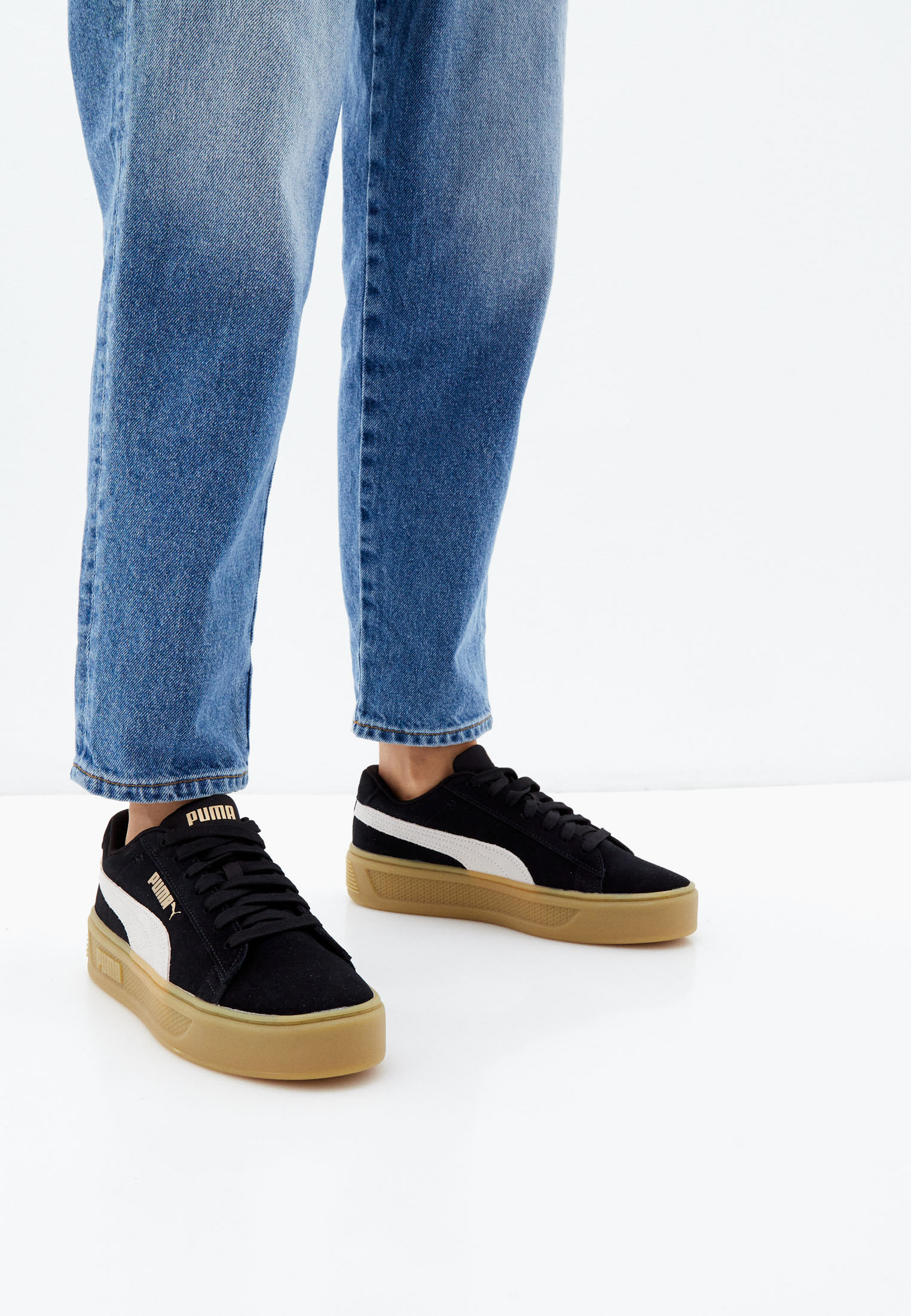 PUMA Smash Platform v3 SD PUMA Black PUMA Whi