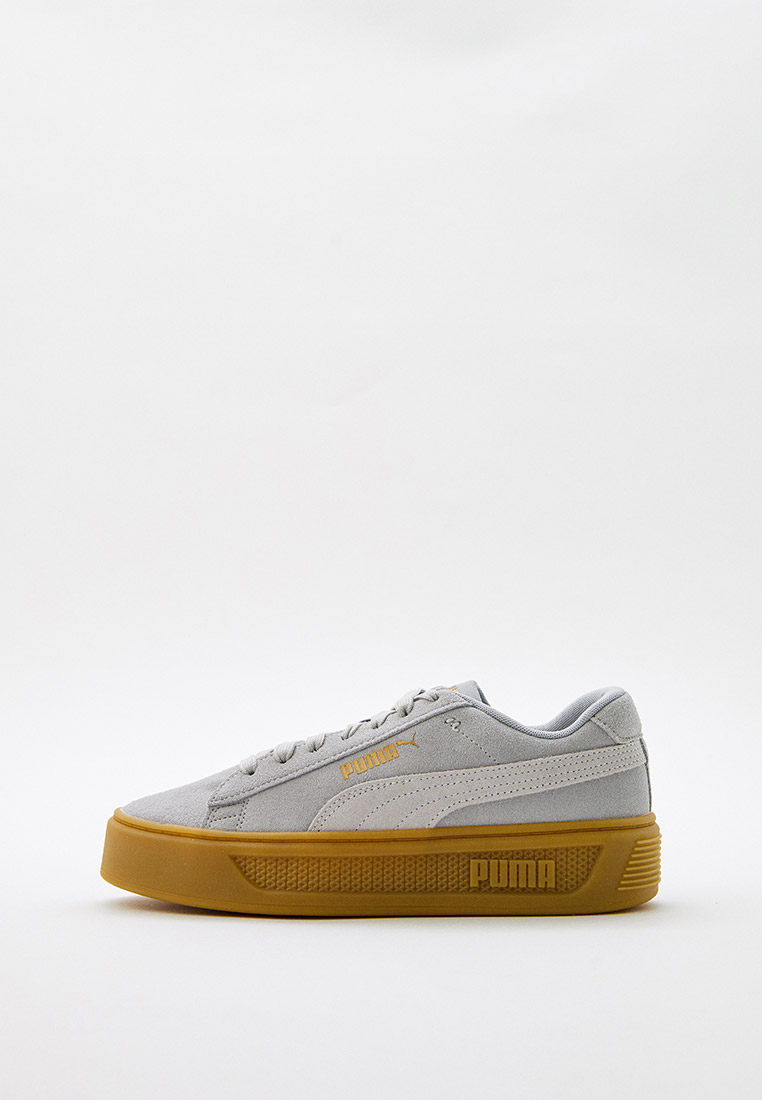 Кеды PUMA Smash Platform v3 SD Spring Lavender-PUM, цвет: серый ...