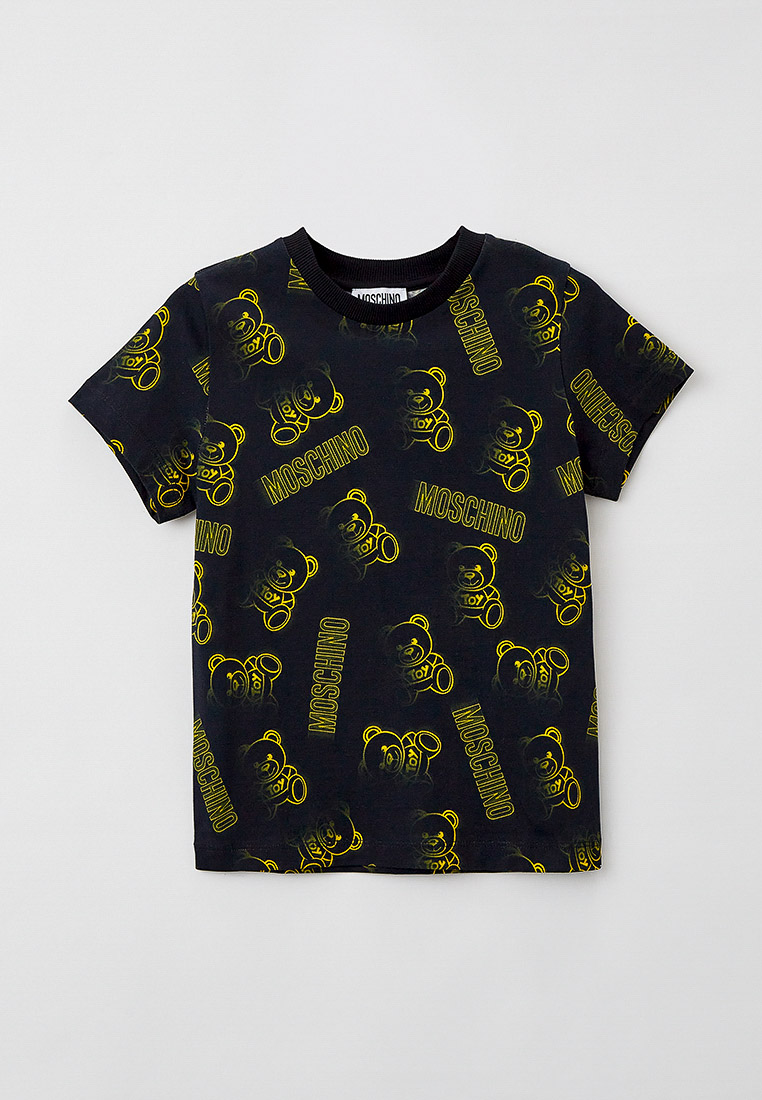Футболка Moschino Kid, цвет: черный, RTLACH615701 — купить в интернет ...