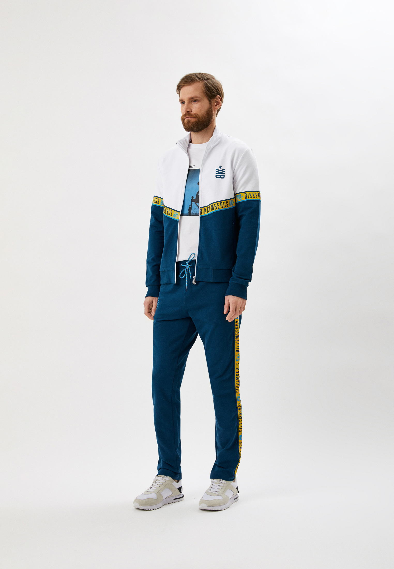 Костюм спортивный Bikkembergs, цвет: бирюзовый, RTLACH713701 — купить в ...