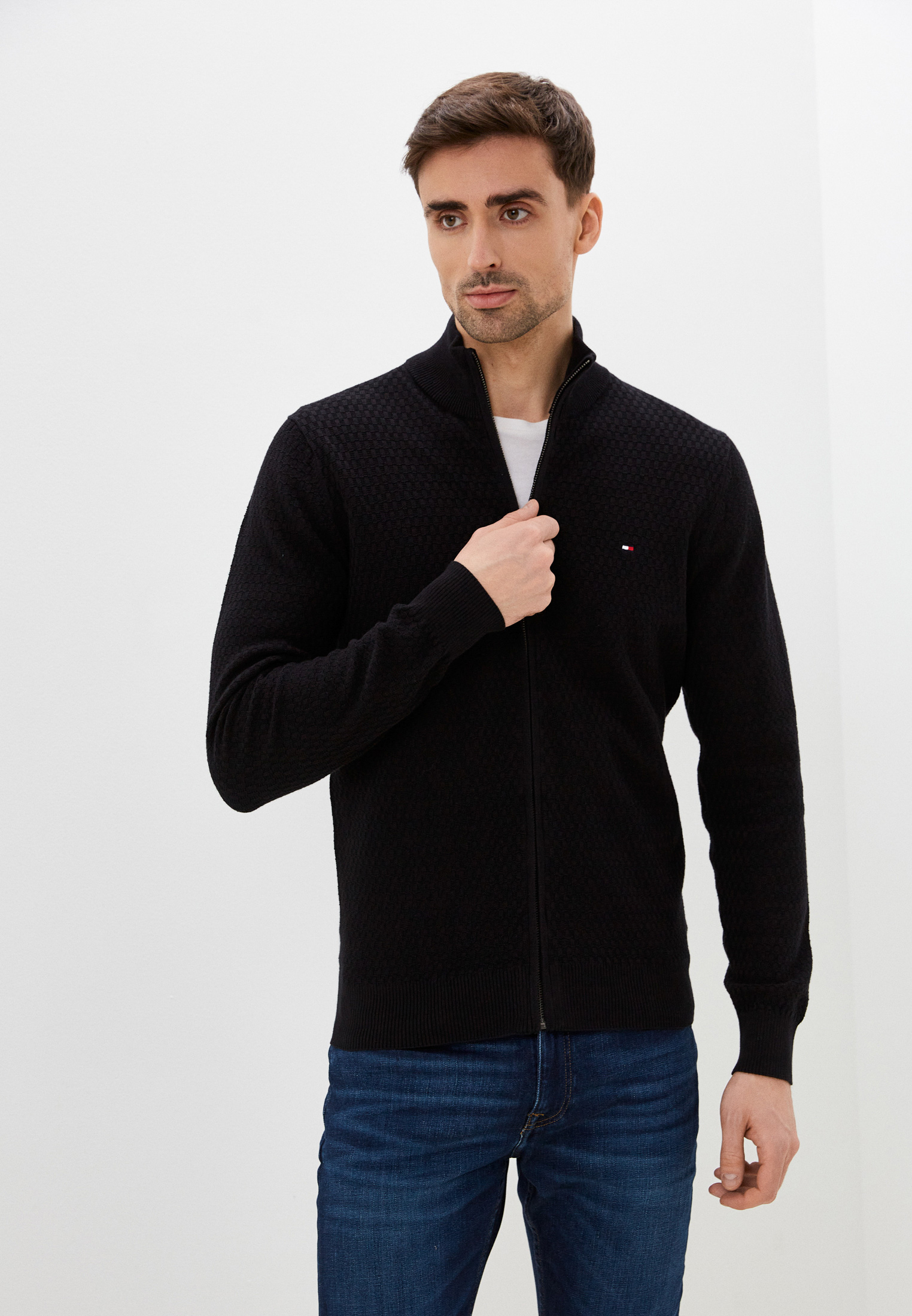 Кардиган Tommy Hilfiger, цвет: черный, RTLACH808801 — купить в интернет ...
