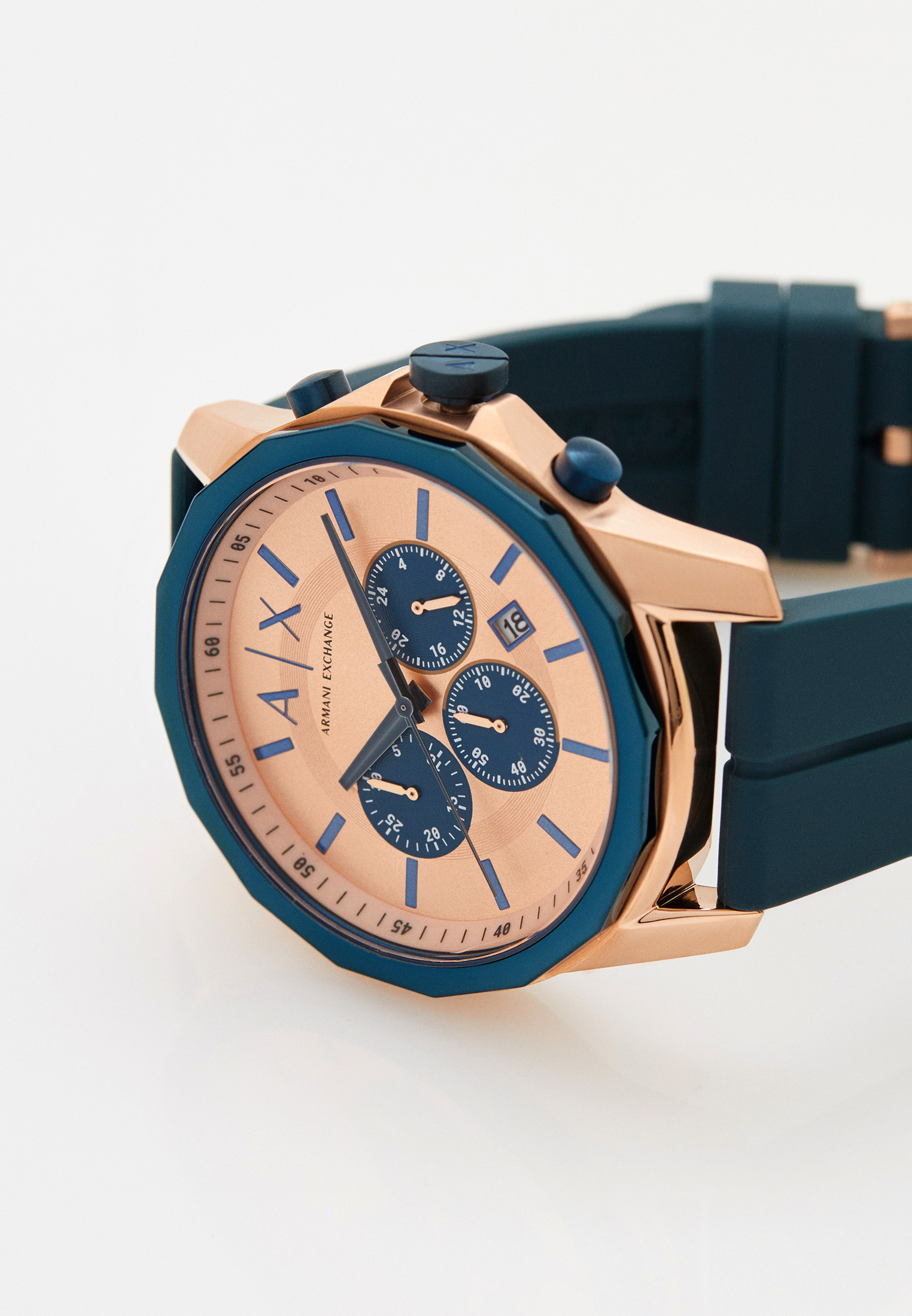 Часы Armani Exchange AX1730, цвет: синий, RTLACH953001 — купить в  интернет-магазине Lamoda