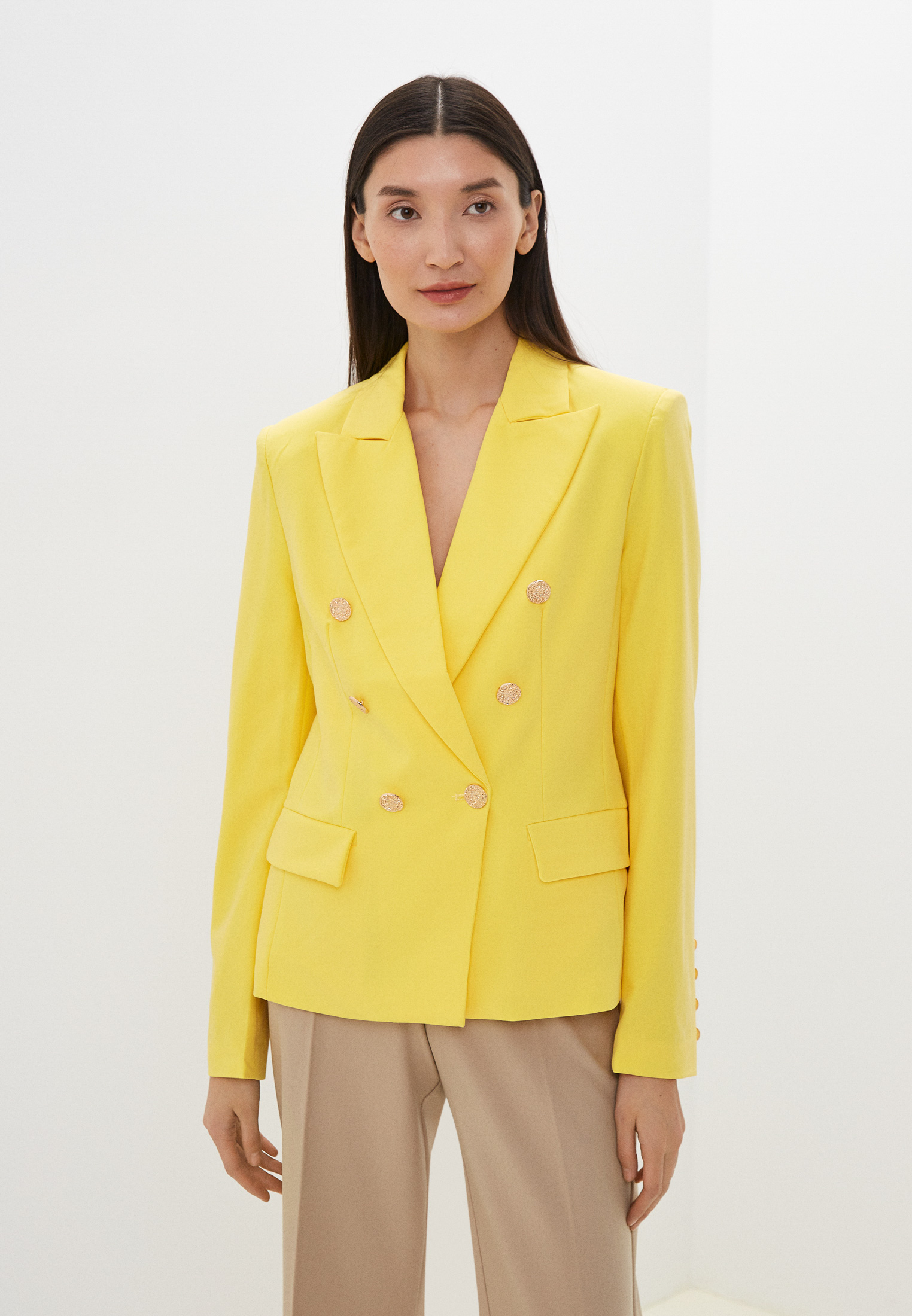 Жакет You&You, цвет: желтый, RTLACI014401 — купить в интернет-магазине ...