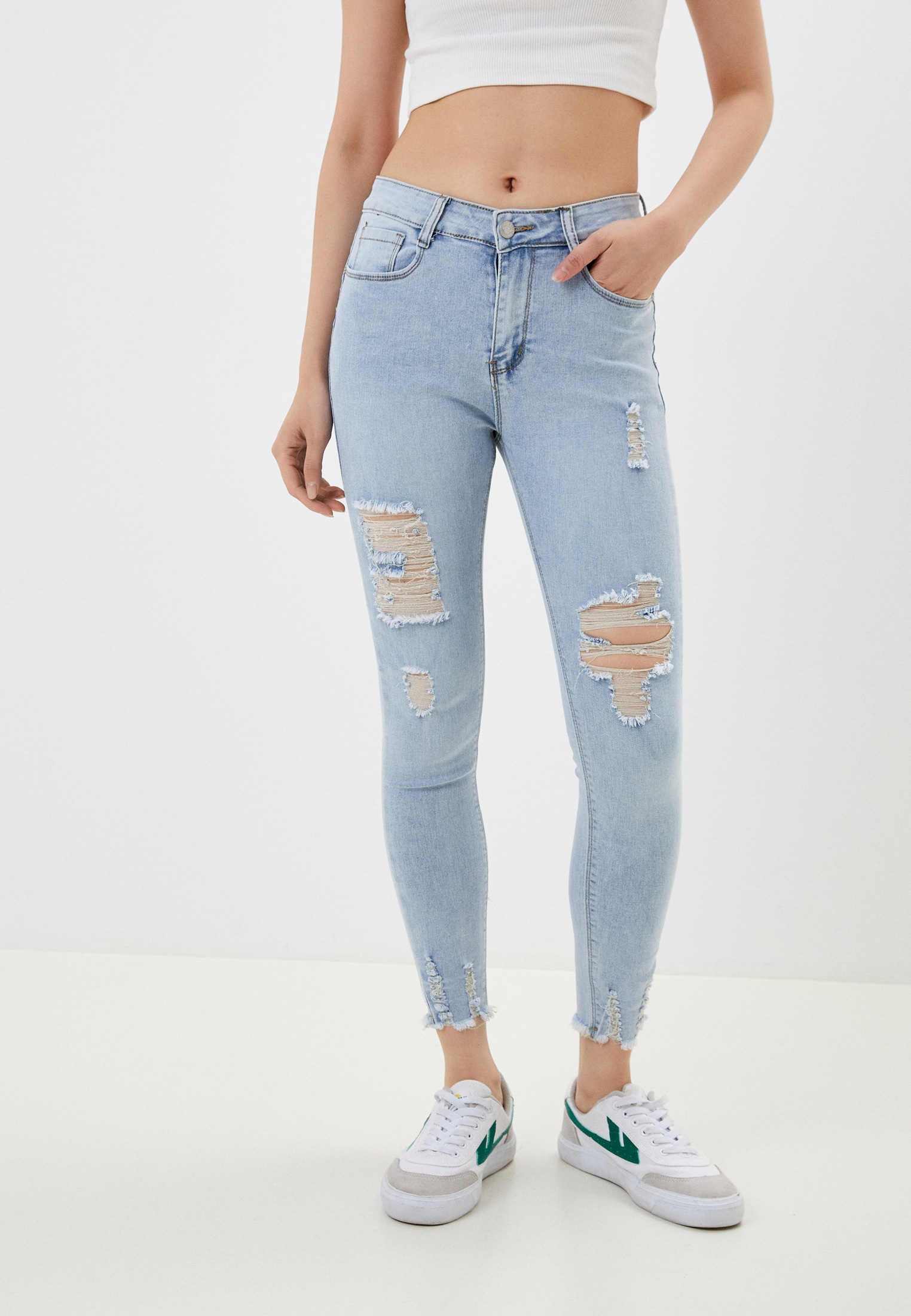 Джинсы G&G, цвет: голубой, RTLACI017501 — купить в интернет-магазине Lamoda