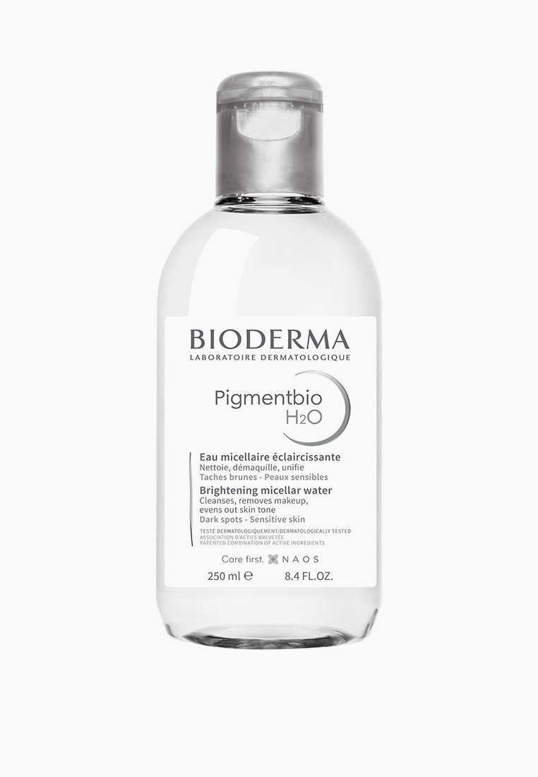 Мицеллярная вода Bioderma Пигментбио Осветляющая и очищающая Н2О, 250 ...