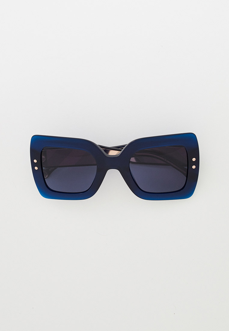 Очки солнцезащитные Carolina Herrera HER 0082/S PJP, цвет: синий ...