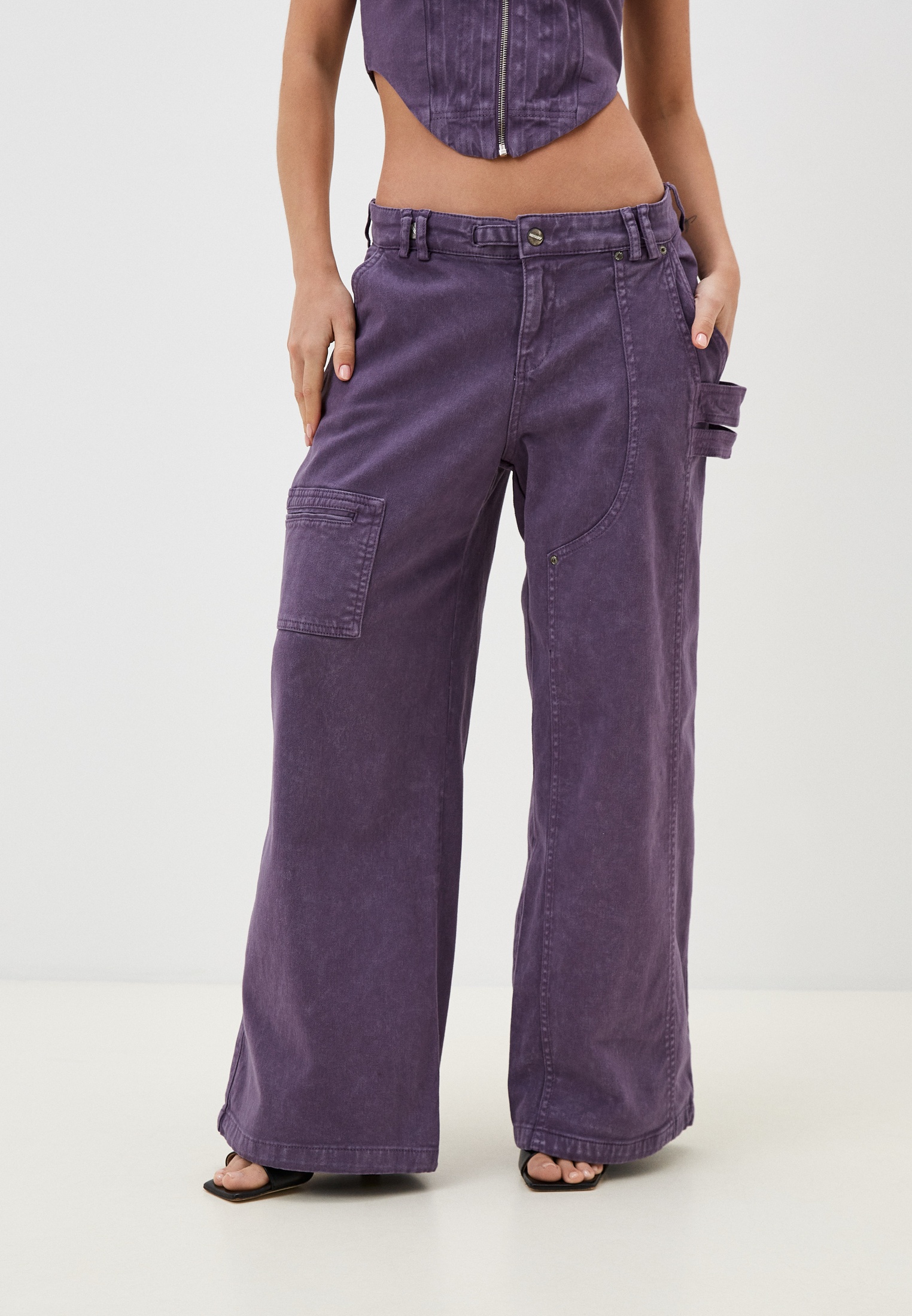 Джинсы Irnby, цвет: фиолетовый, RTLACI457602 — купить в интернет ...