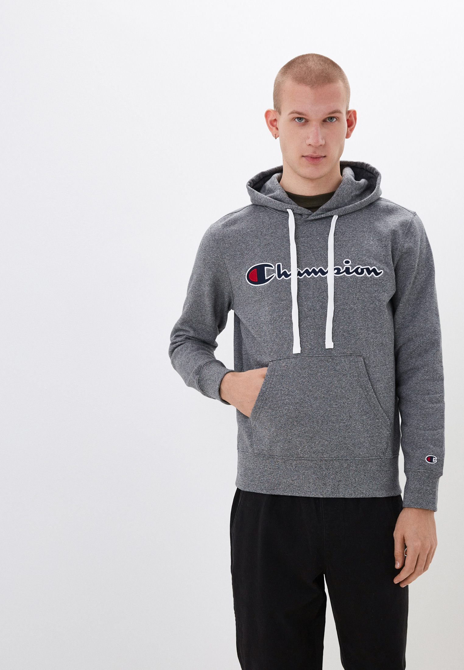 Худи Champion, цвет: серый, RTLACI636601 — купить в интернет-магазине ...