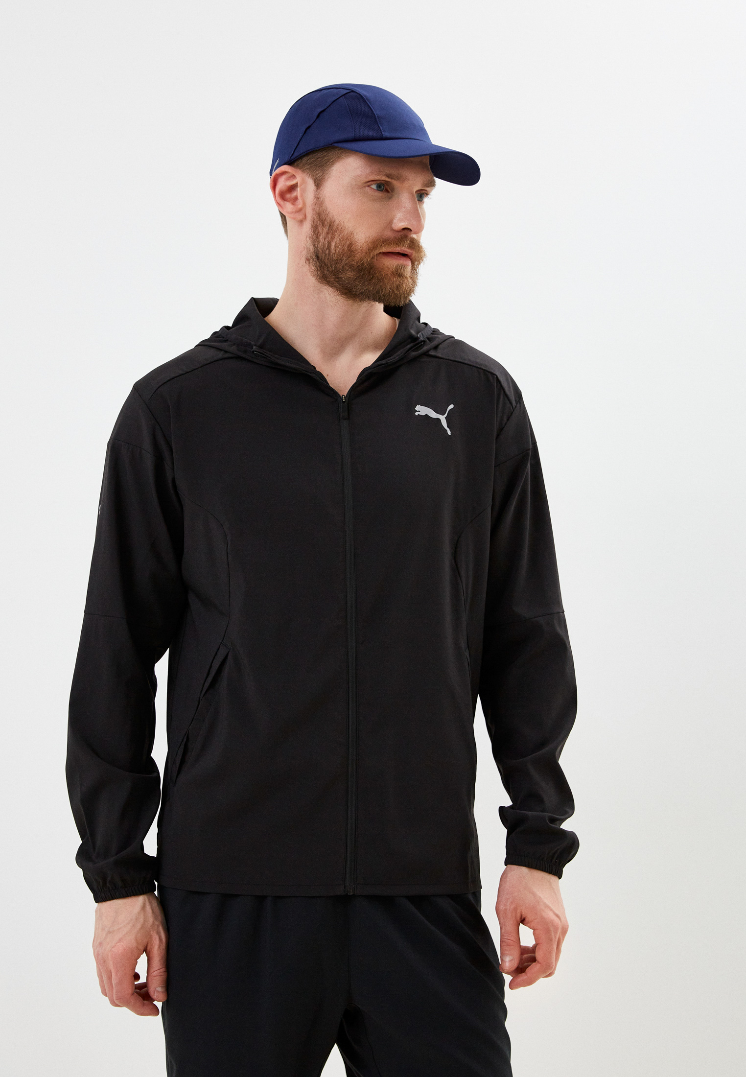 Ветровка PUMA RUN LIGHTWEIGHT JACKET PUMA Black, цвет: черный ...