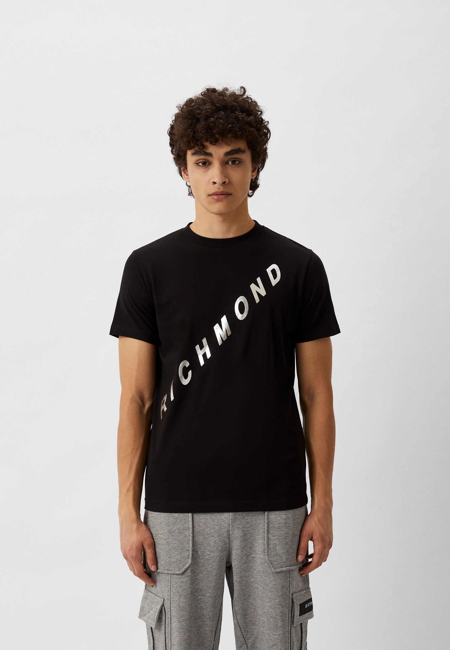 Футболка Richmond Sport, цвет: черный, RTLACI740301 — купить в интернет ...