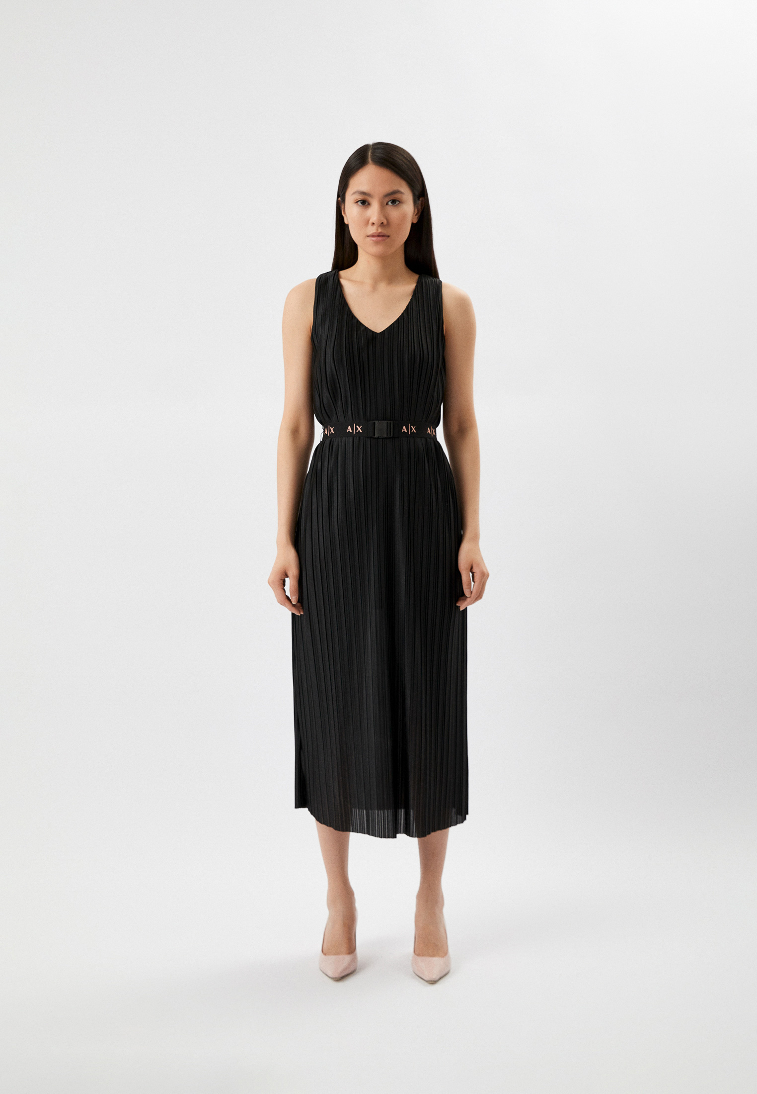 Платье Armani Exchange, цвет: черный, RTLACI888101 — купить в интернет ...