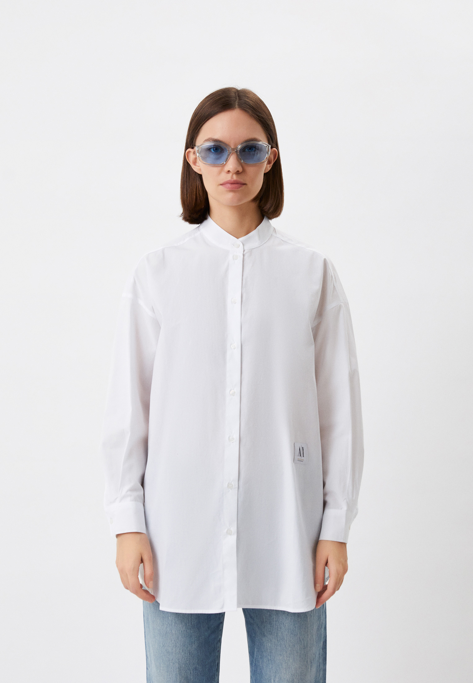 Рубашка Armani Exchange, цвет: белый, RTLACI888601 — купить в интернет ...