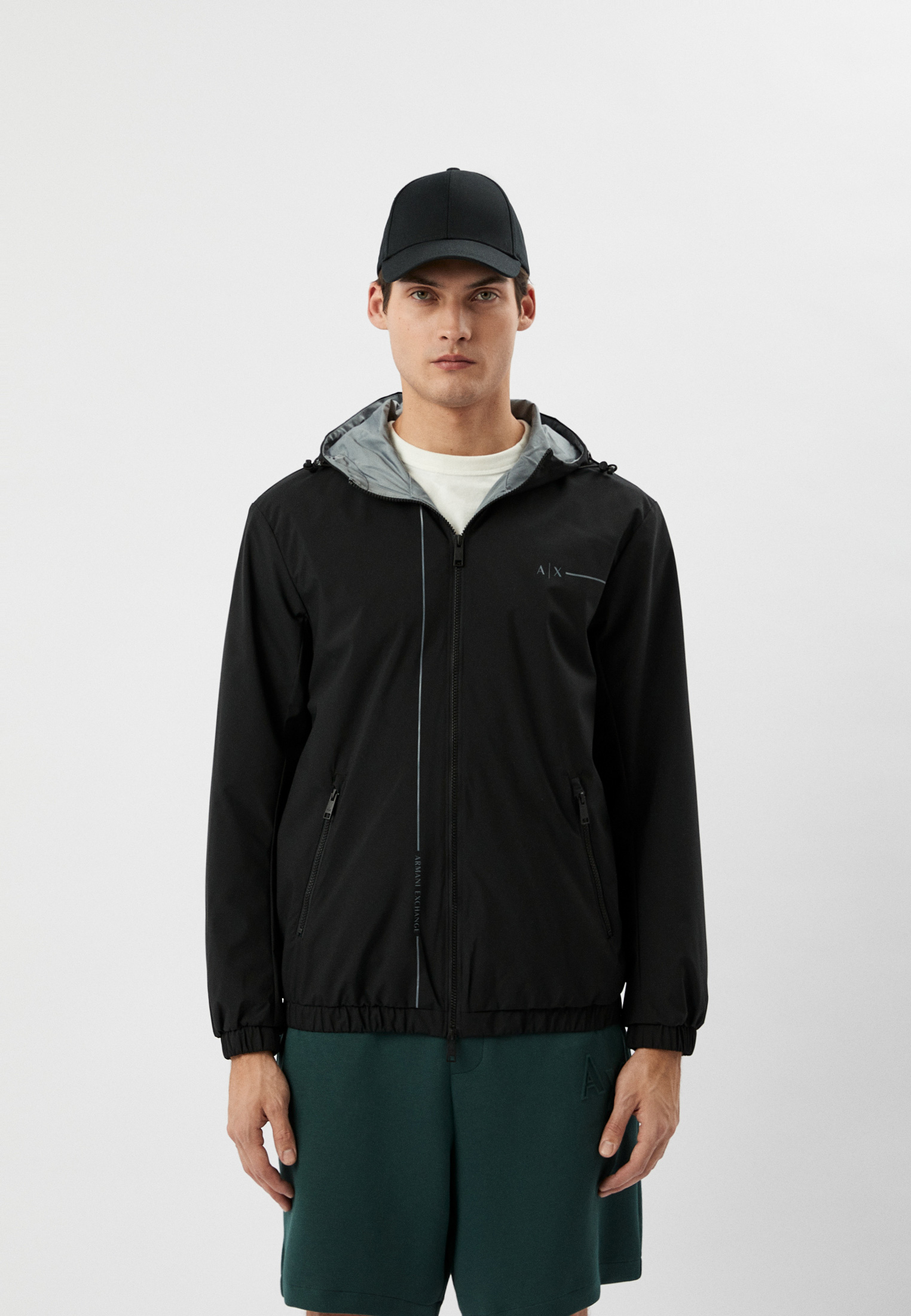 Ветровка Armani Exchange, цвет: черный, RTLACI892401 — купить в ...
