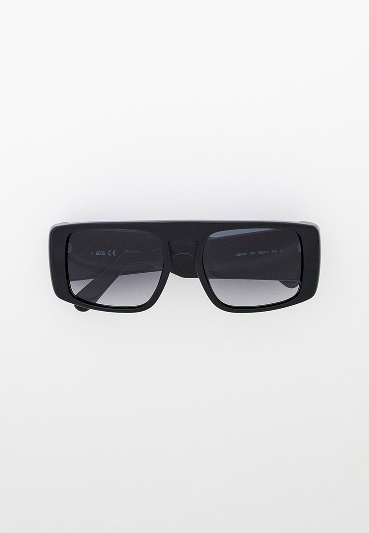 Очки солнцезащитные GCDS GD 0006 01B, цвет: черный, RTLACI963701 ...