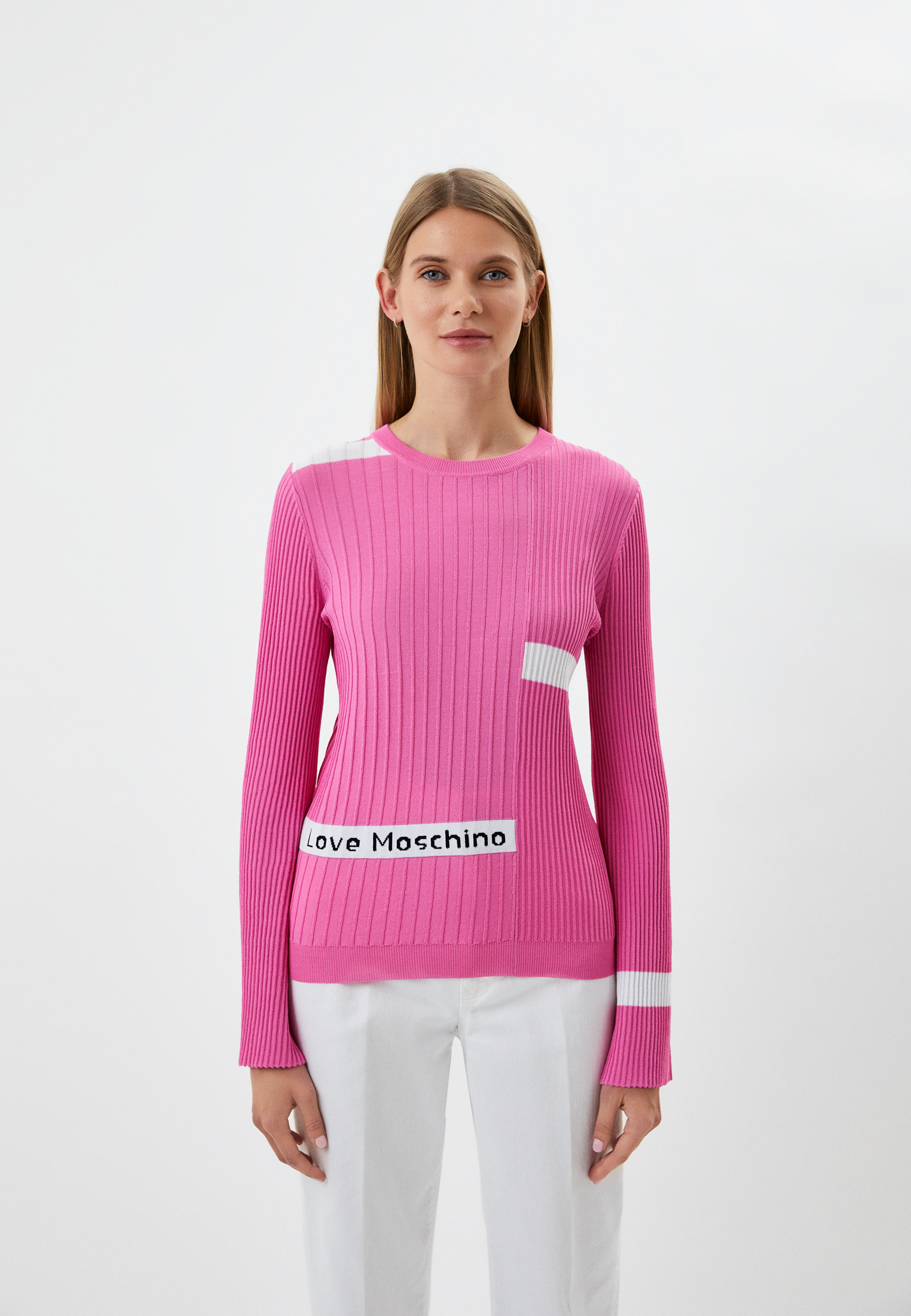 Moschino pink sweater hot sale