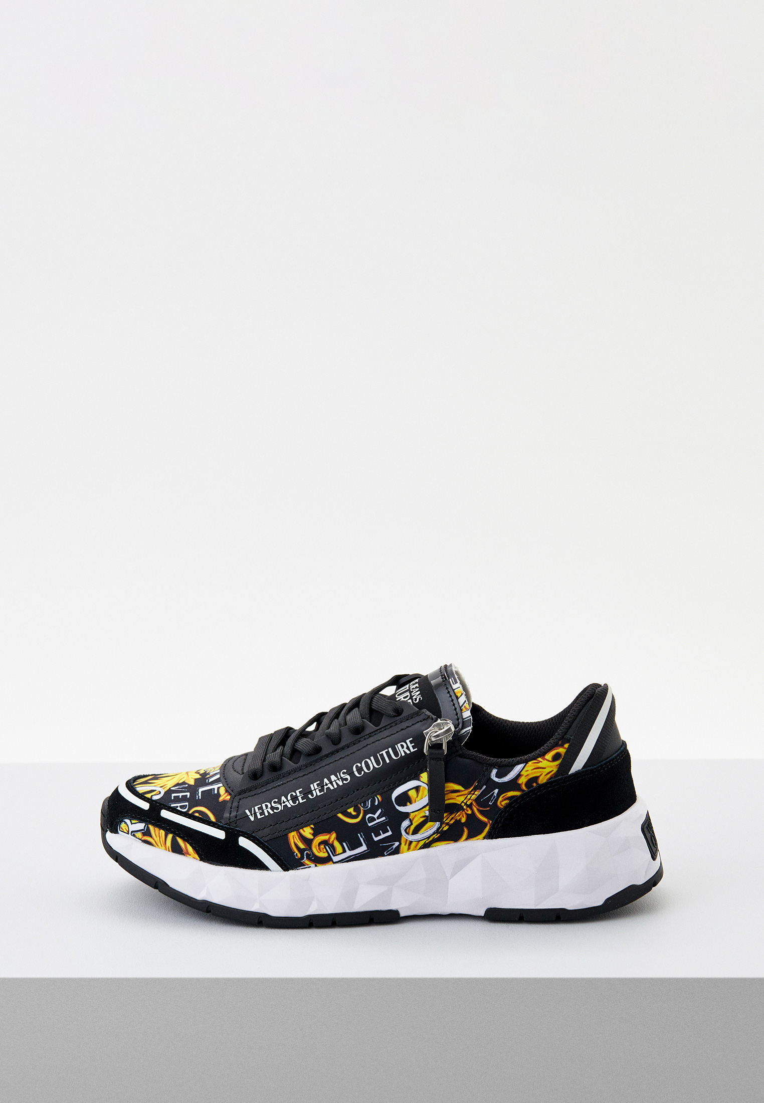 Кроссовки Versace Jeans Couture, цвет: черный, RTLACJ025701 — купить в ...