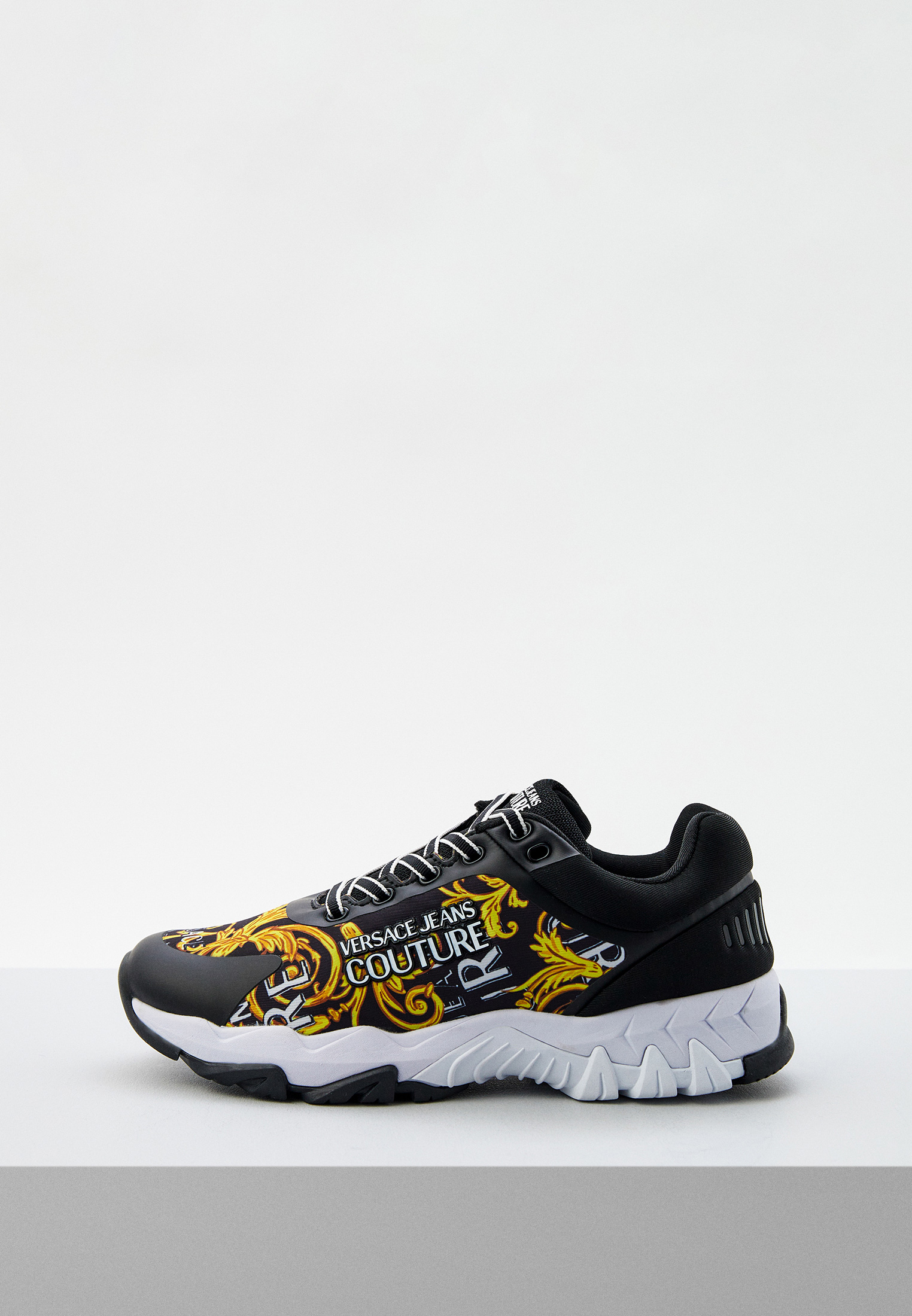 Кроссовки Versace Jeans Couture, цвет: черный, RTLACJ025801 — купить в ...