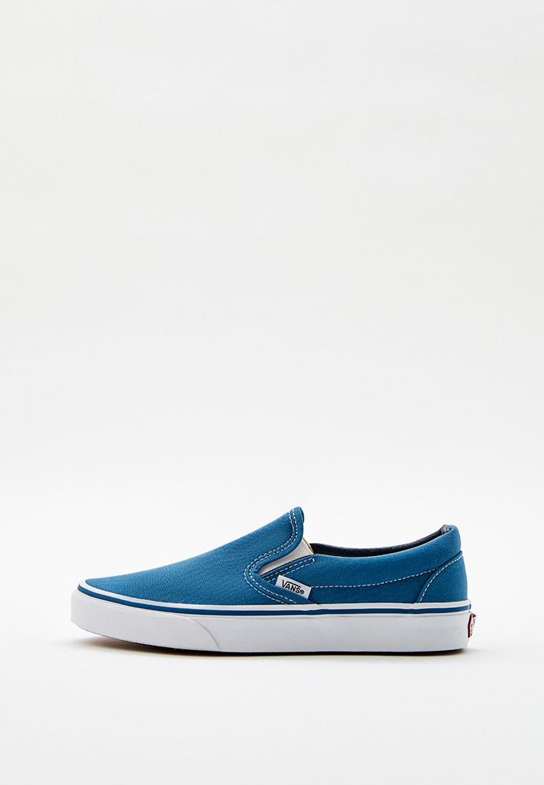 Слипоны Vans Classic Slip-On, цвет: голубой, RTLACJ358501 — купить в ...