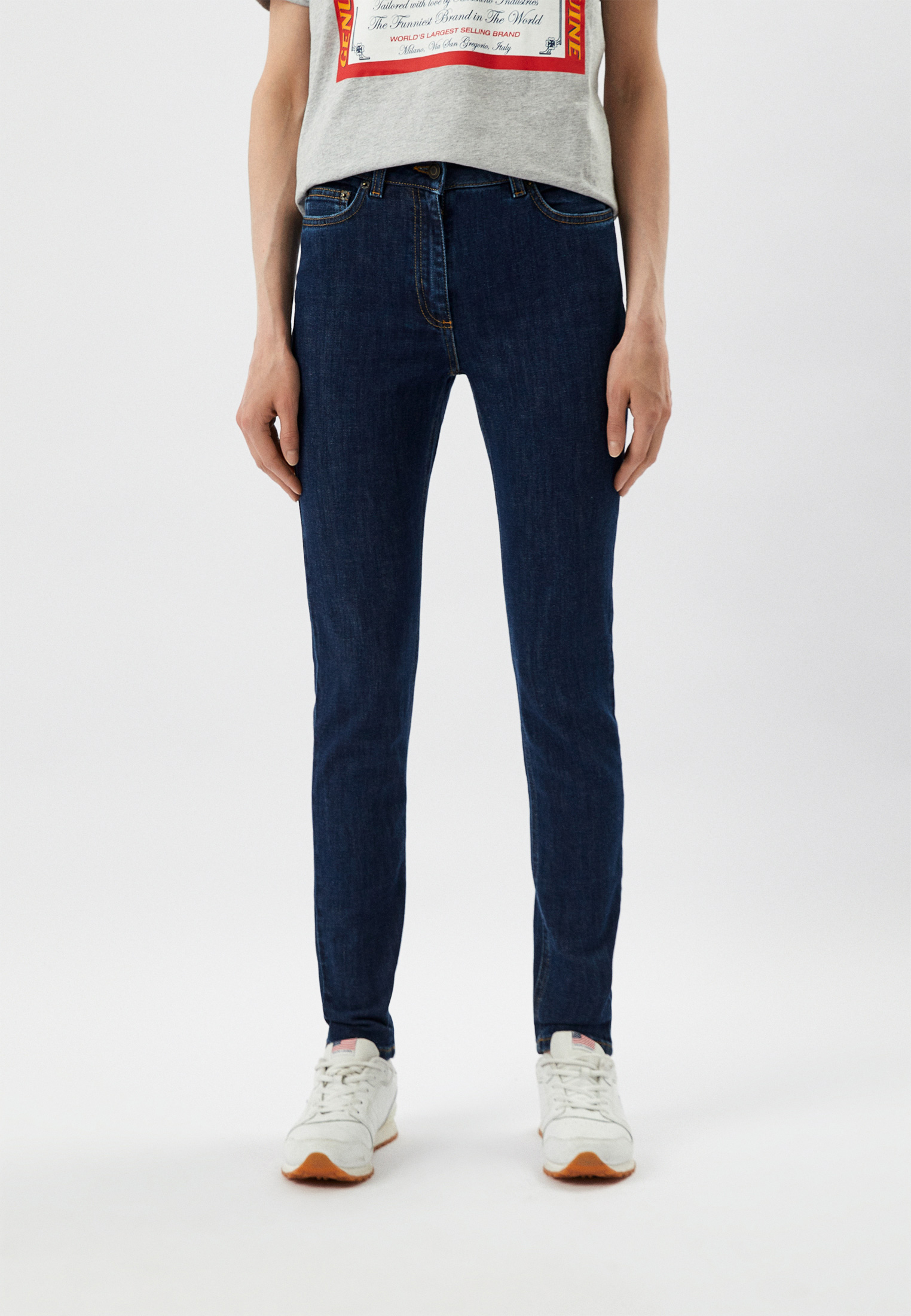 Джинсы Moschino, цвет: синий, RTLACJ419401 — купить в интернет-магазине ...