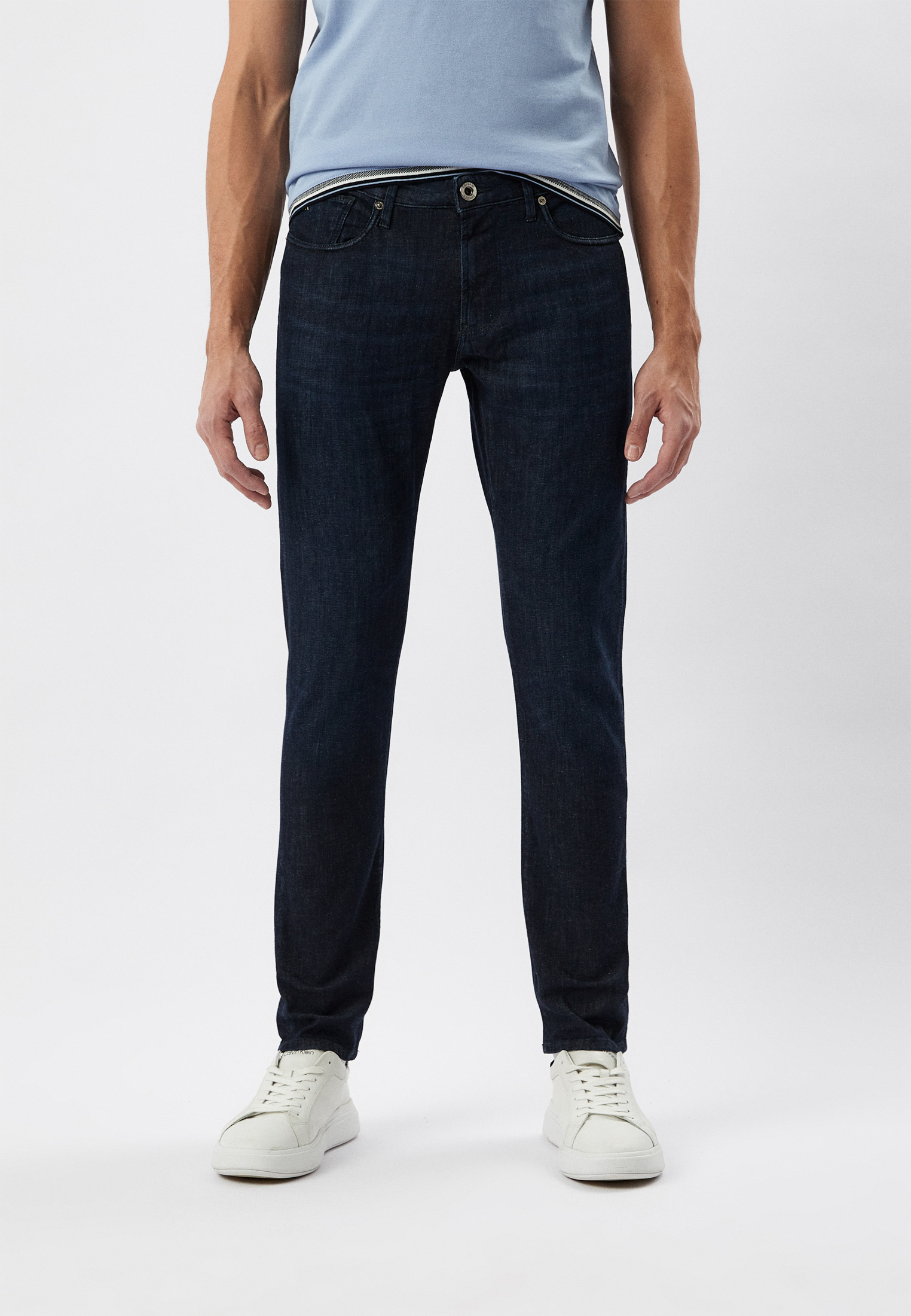 Джинсы Emporio Armani, цвет: синий, RTLACJ625901 — купить в интернет ...