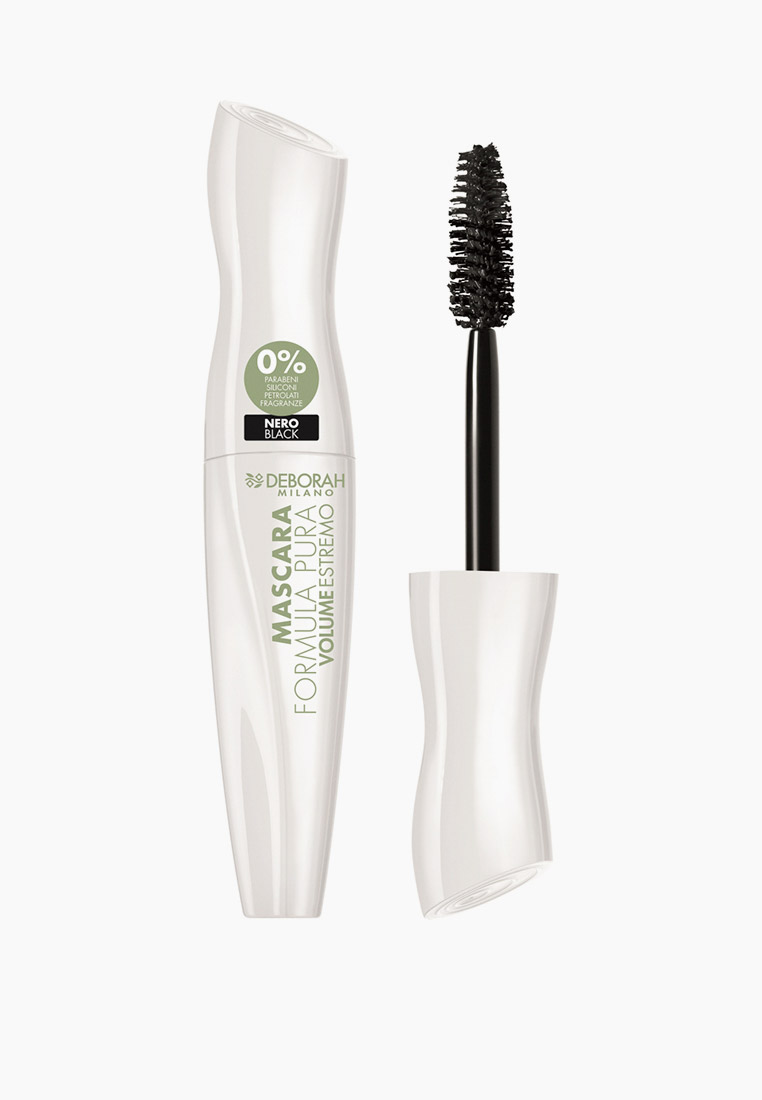 Тушь для ресниц Deborah FORMULA PURA MASCARA, тон черный, 12 мл, цвет ...