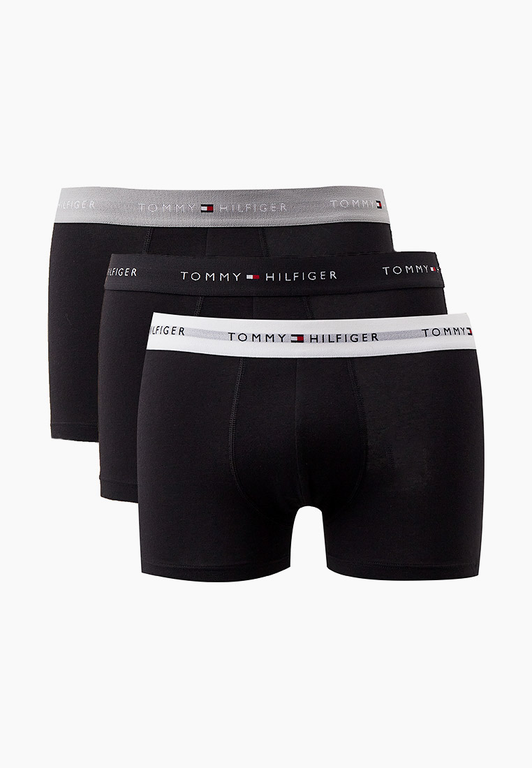 Трусы 3 шт. Tommy Hilfiger, цвет: черный, RTLACK049501 — купить в ...