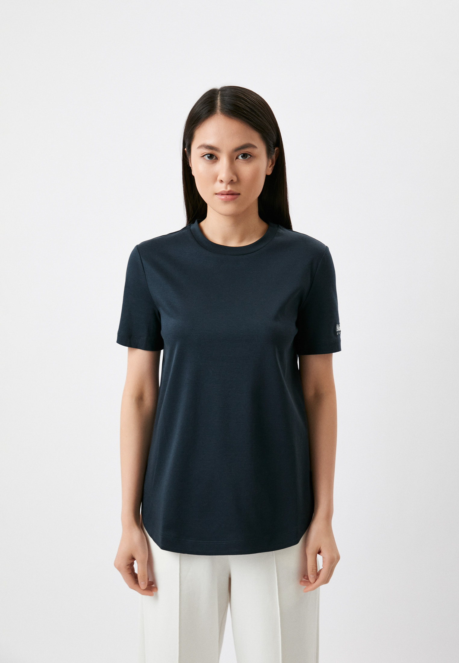 Футболка Max Mara Leisure TAZZINA, цвет: синий, RTLACK120901 — купить в ...