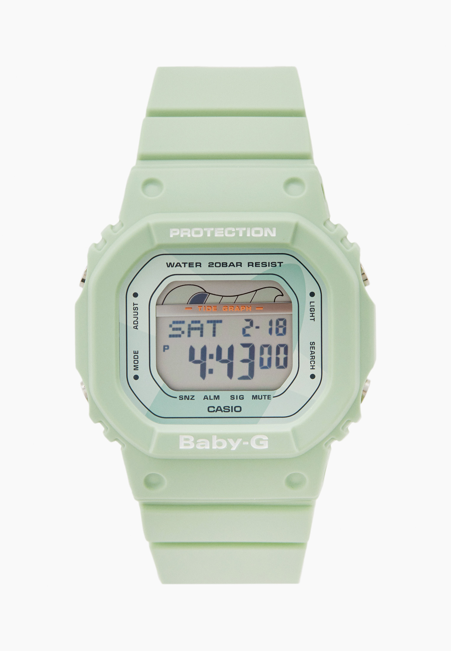 Часы Casio BLX-560-3, цвет: зеленый, RTLACK201801 — купить в интернет ...