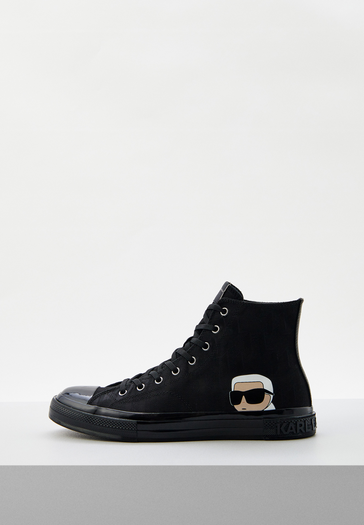 Кеды Karl Lagerfeld, цвет: черный, RTLACK688601 — купить в интернет ...