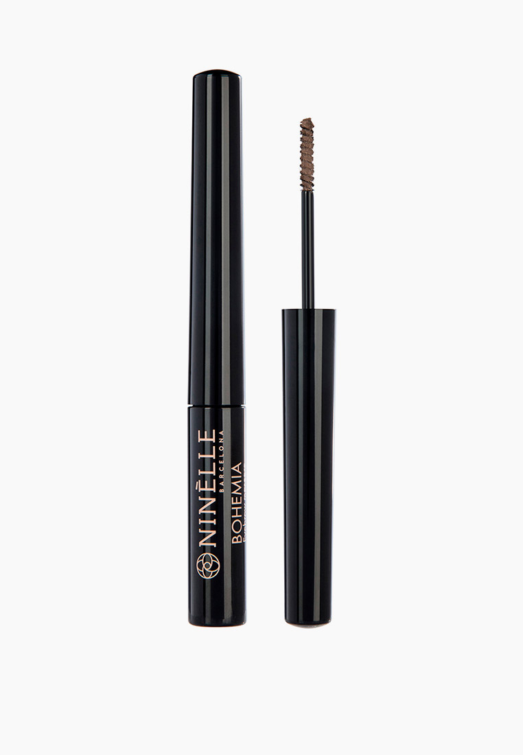 Тушь для бровей Ninelle гелевая, с эффектом объема, цвет: бежевый ...