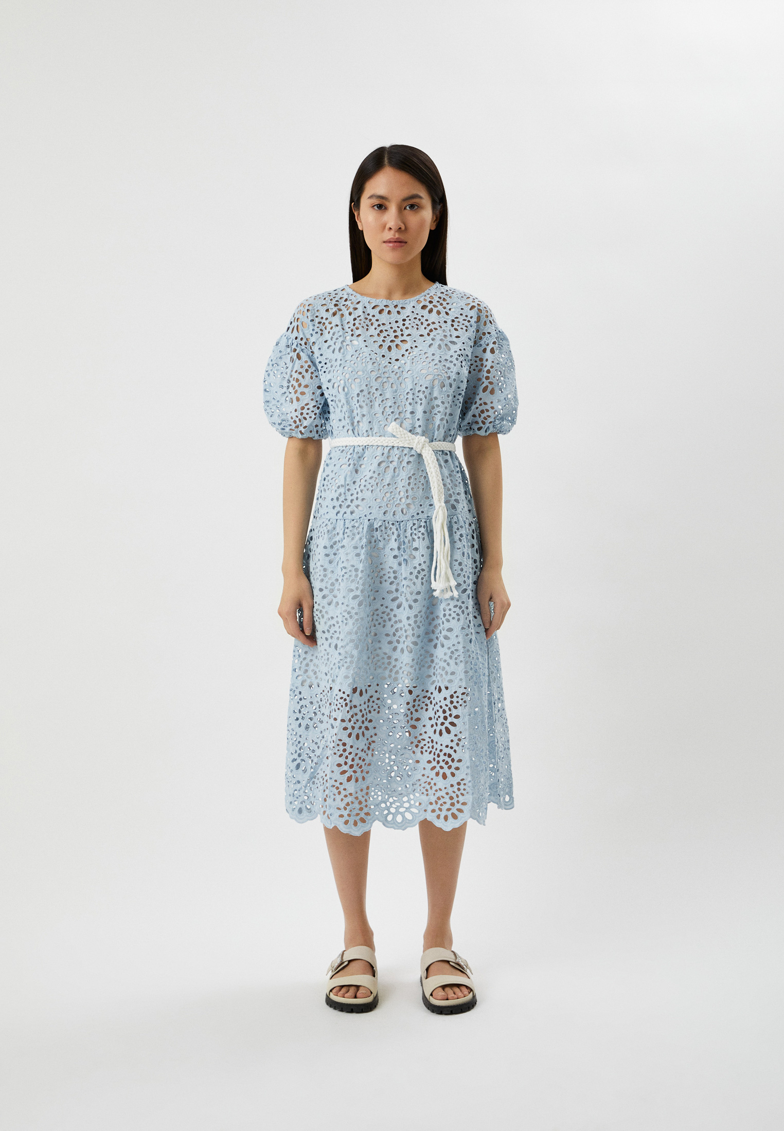 Платье Maje, цвет: голубой, RTLACK798901 — купить в интернет-магазине ...