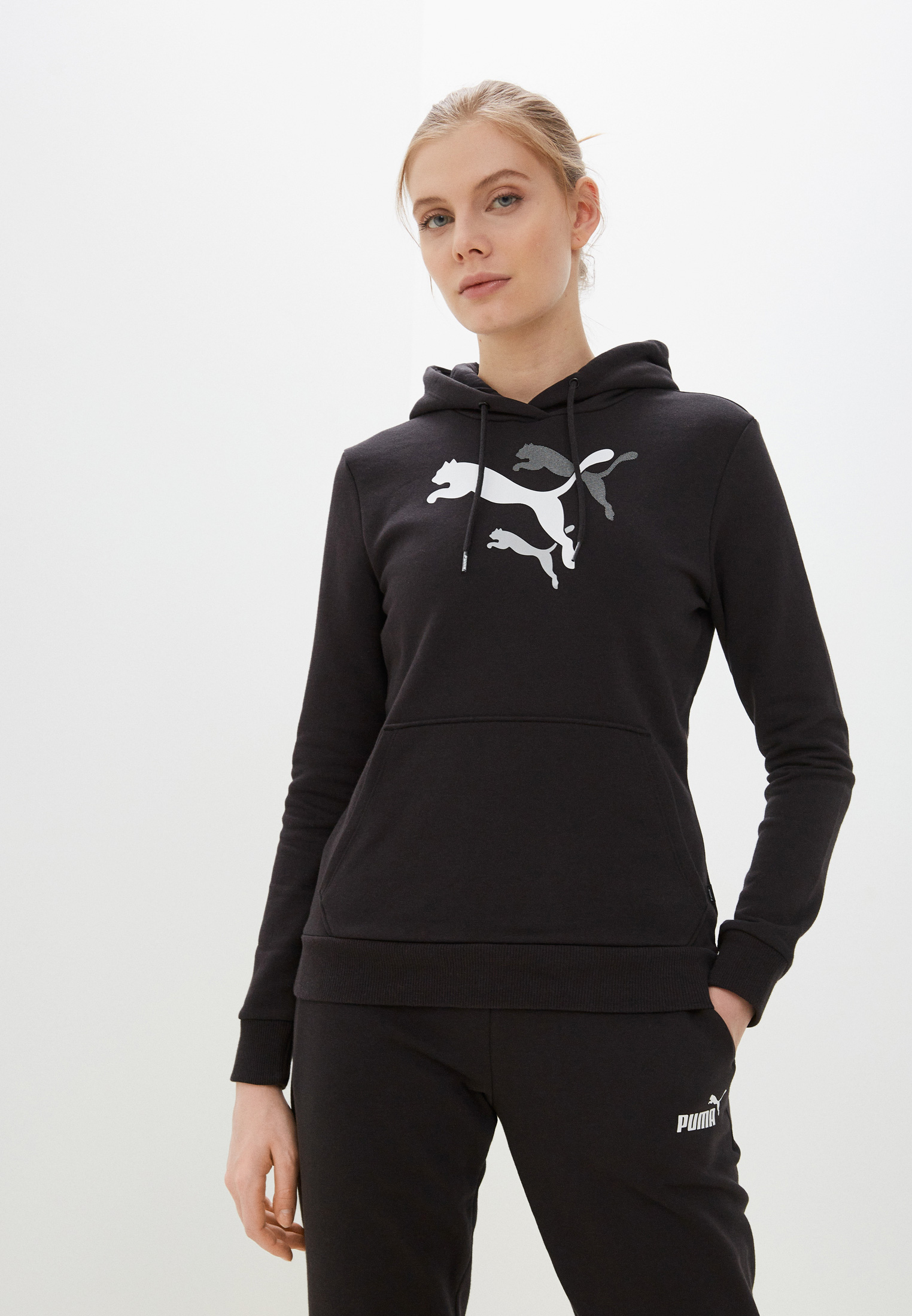 PUMA ESS LOGO POWER Hoodie TR PUMA Black