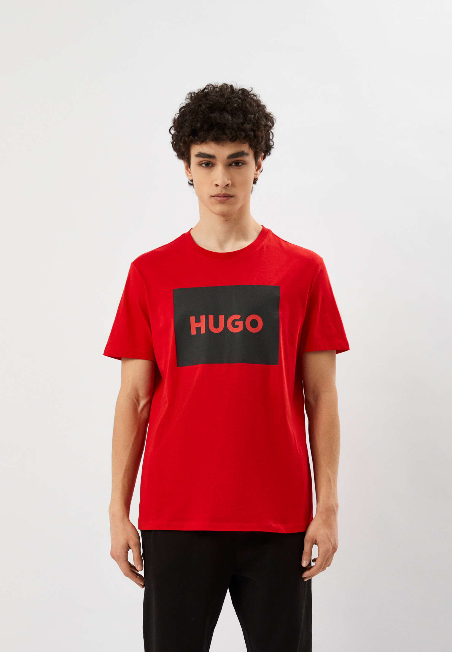 Футболка Hugo, цвет: красный, RTLACL048301 — купить в интернет-магазине ...