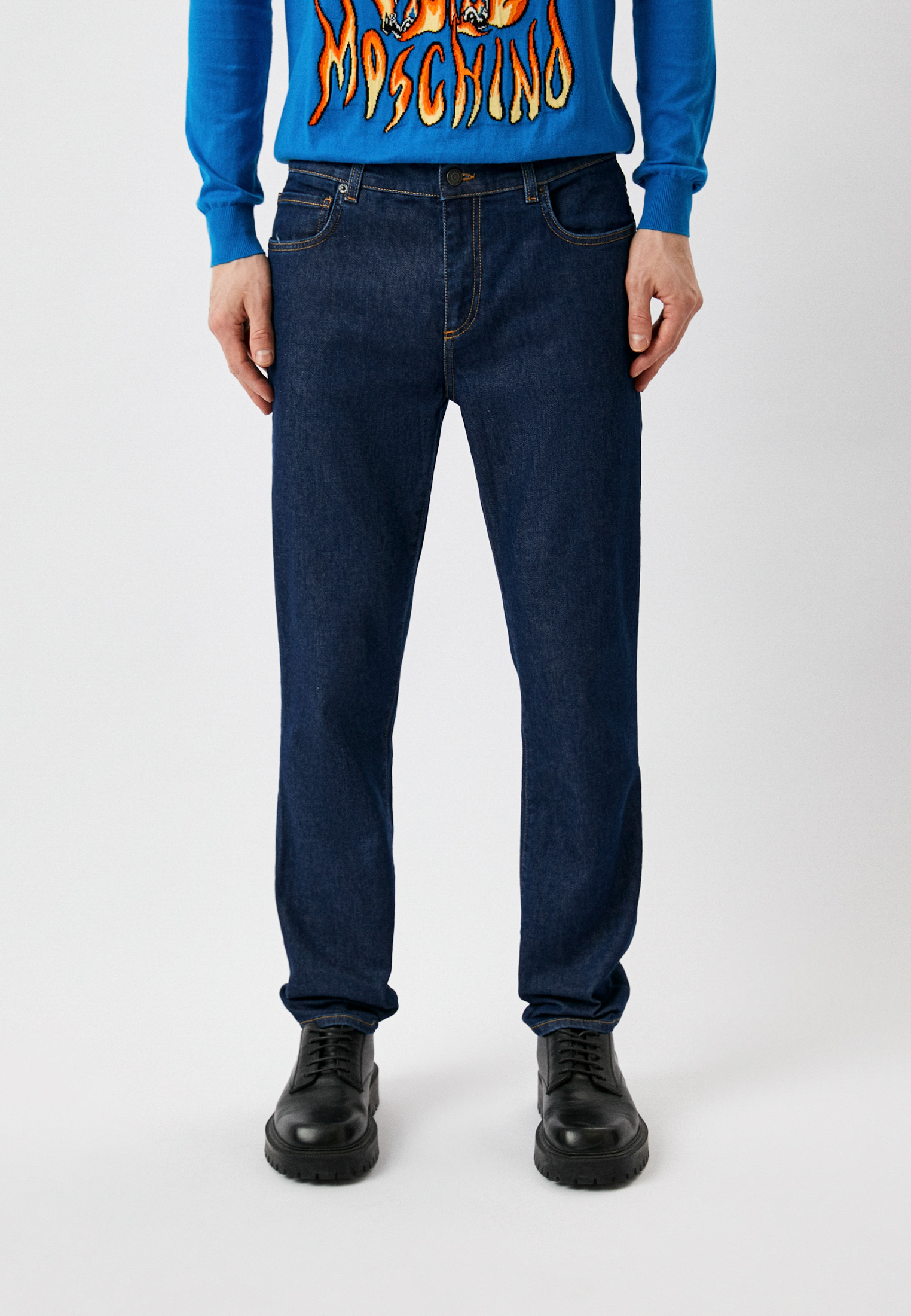 Джинсы Moschino, цвет: синий, RTLACL116601 — купить в интернет-магазине ...