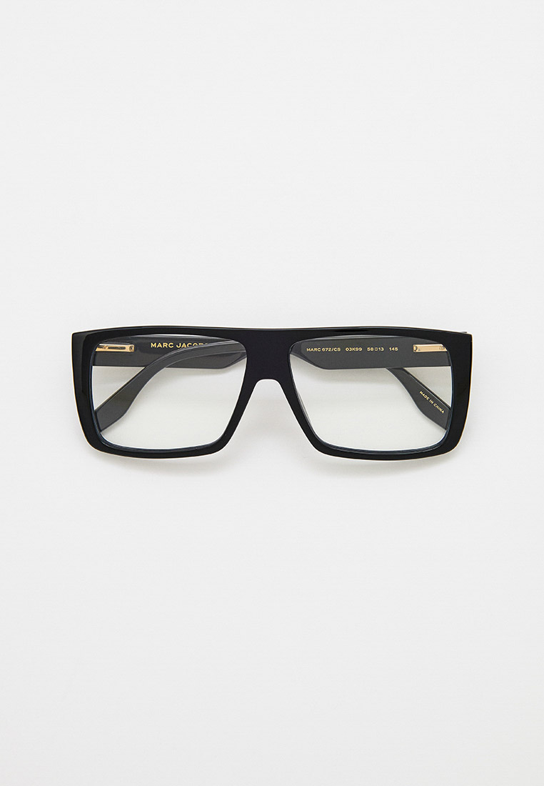 Очки солнцезащитные Marc Jacobs clip-on MARC 672/CS 03K, цвет: черный ...