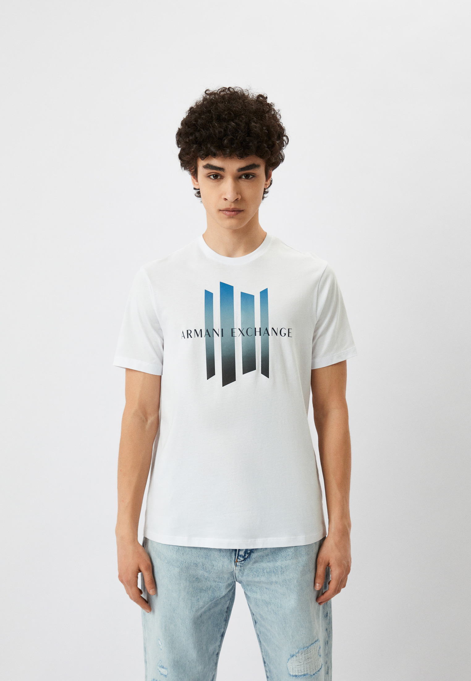 Armani Exchange Футболка Мужская Купить