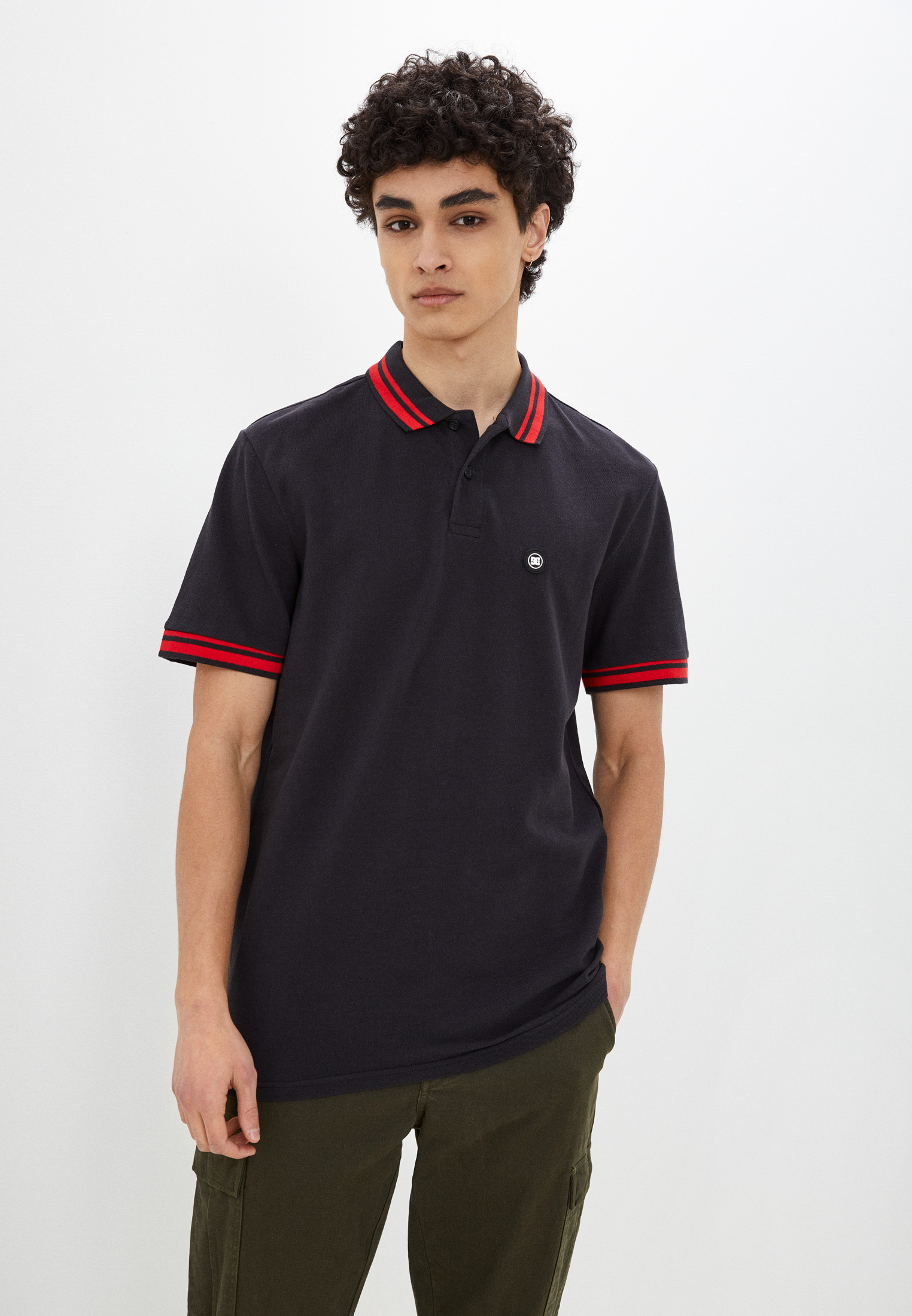 Поло DC Shoes STOONBROOKE SS2 M KTTP KVJ0, цвет: серый, RTLACL266601 ...