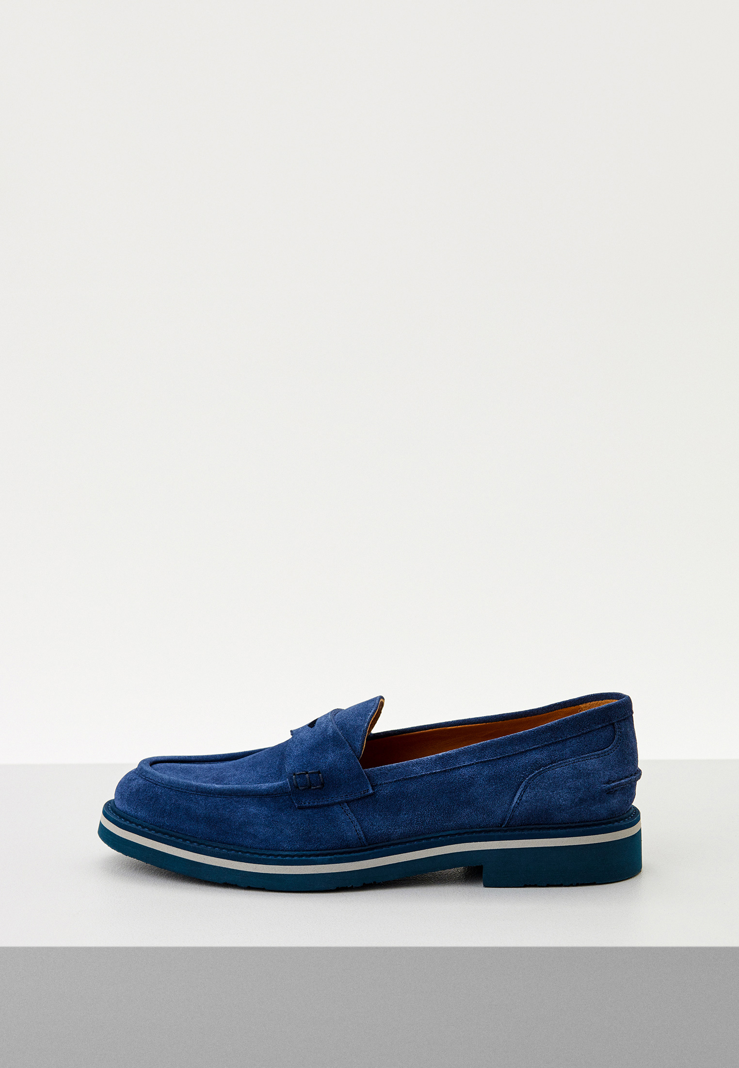 Лоферы Principe di Bologna, цвет: синий, RTLACL309301 — купить в ...