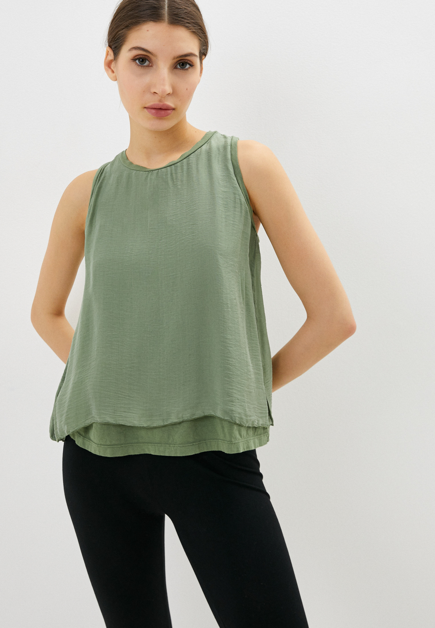 Топ Deha LAYERED TANK TOP, цвет: хаки, RTLACL473201 — купить в интернет ...