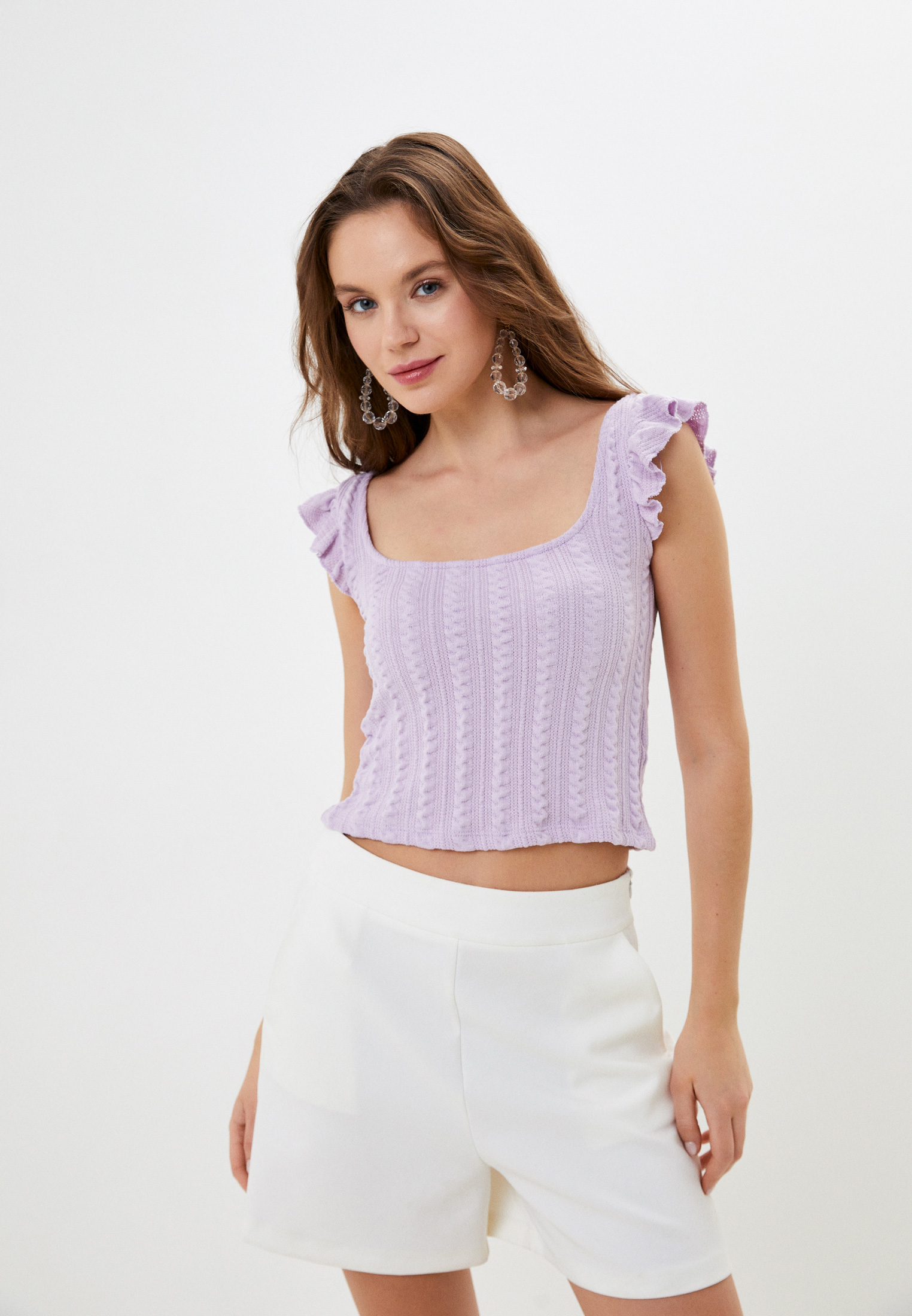 Топ Koton, цвет: фиолетовый, RTLACL477601 — купить в интернет-магазине ...