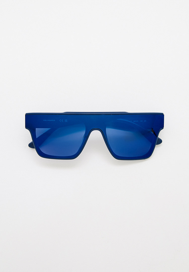 Очки солнцезащитные Karl Lagerfeld KL6090S 400, цвет: синий ...