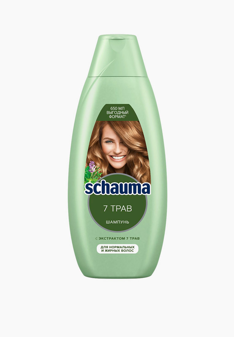 Шампунь Шаума 7 ТРАВ, 650 мл, цвет: прозрачный, RTLACL554002 — купить в ...