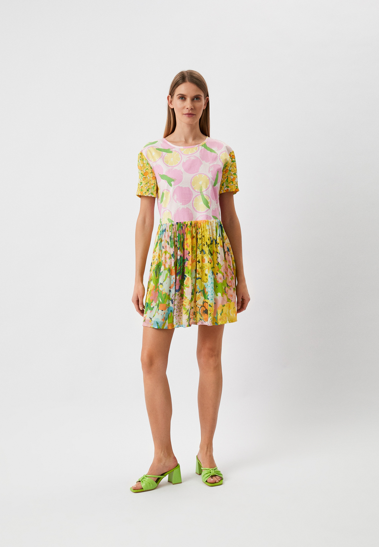 Платье Boutique Moschino, цвет: мультиколор, RTLACL600701 — купить в ...