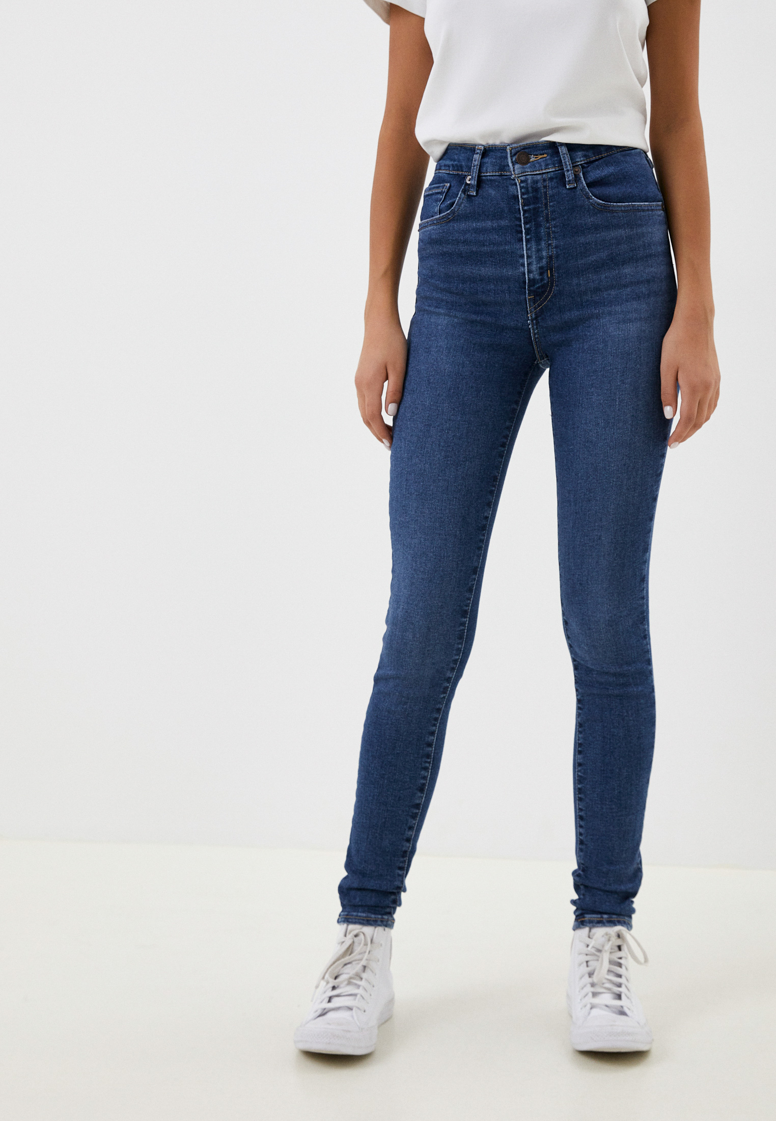 Джинсы Levi's® MILE HIGH SUPER SKINNY, цвет: синий, RTLACL704701 ...