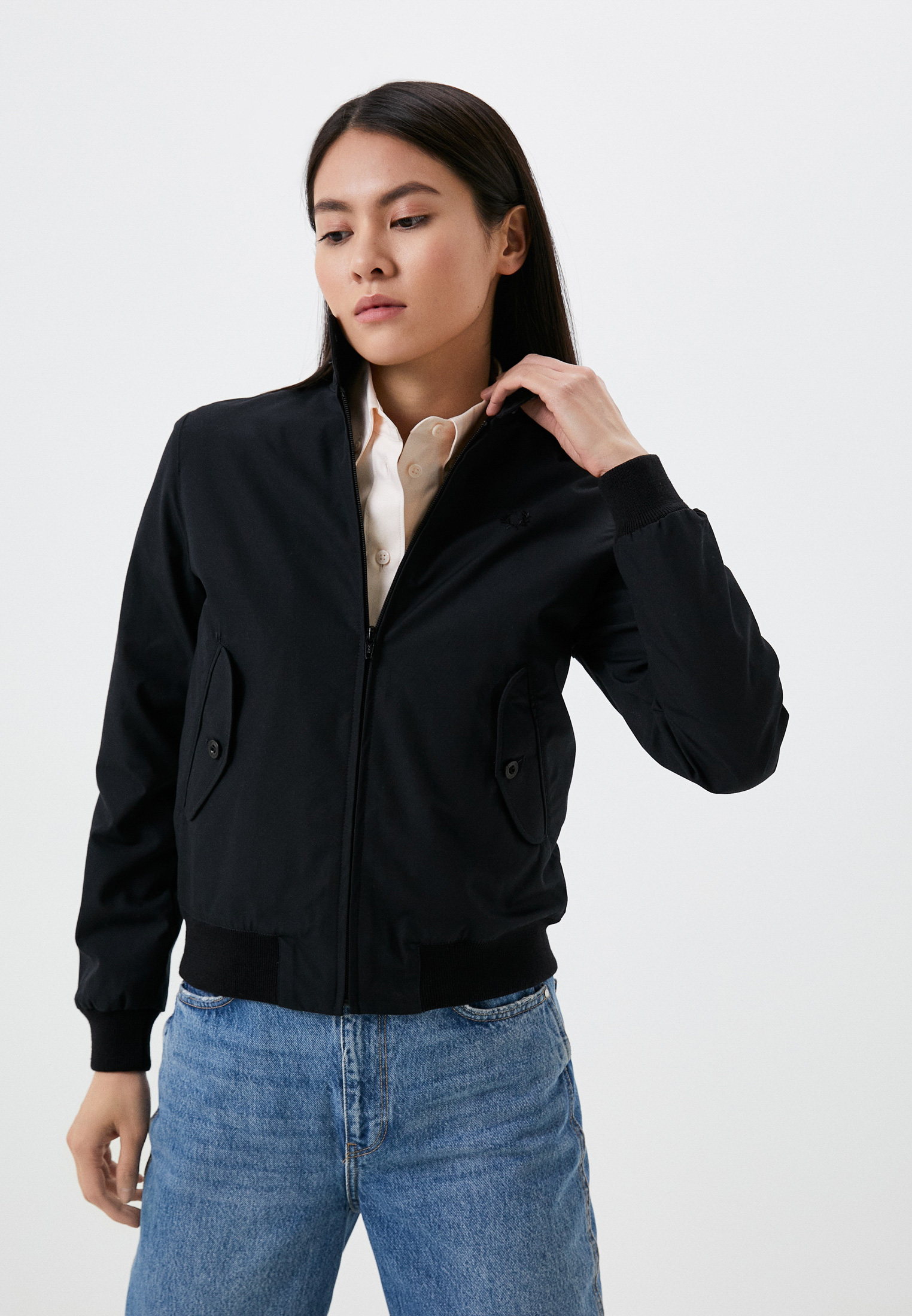 Куртка Fred Perry, цвет: черный, RTLACL783801 — купить в интернет ...