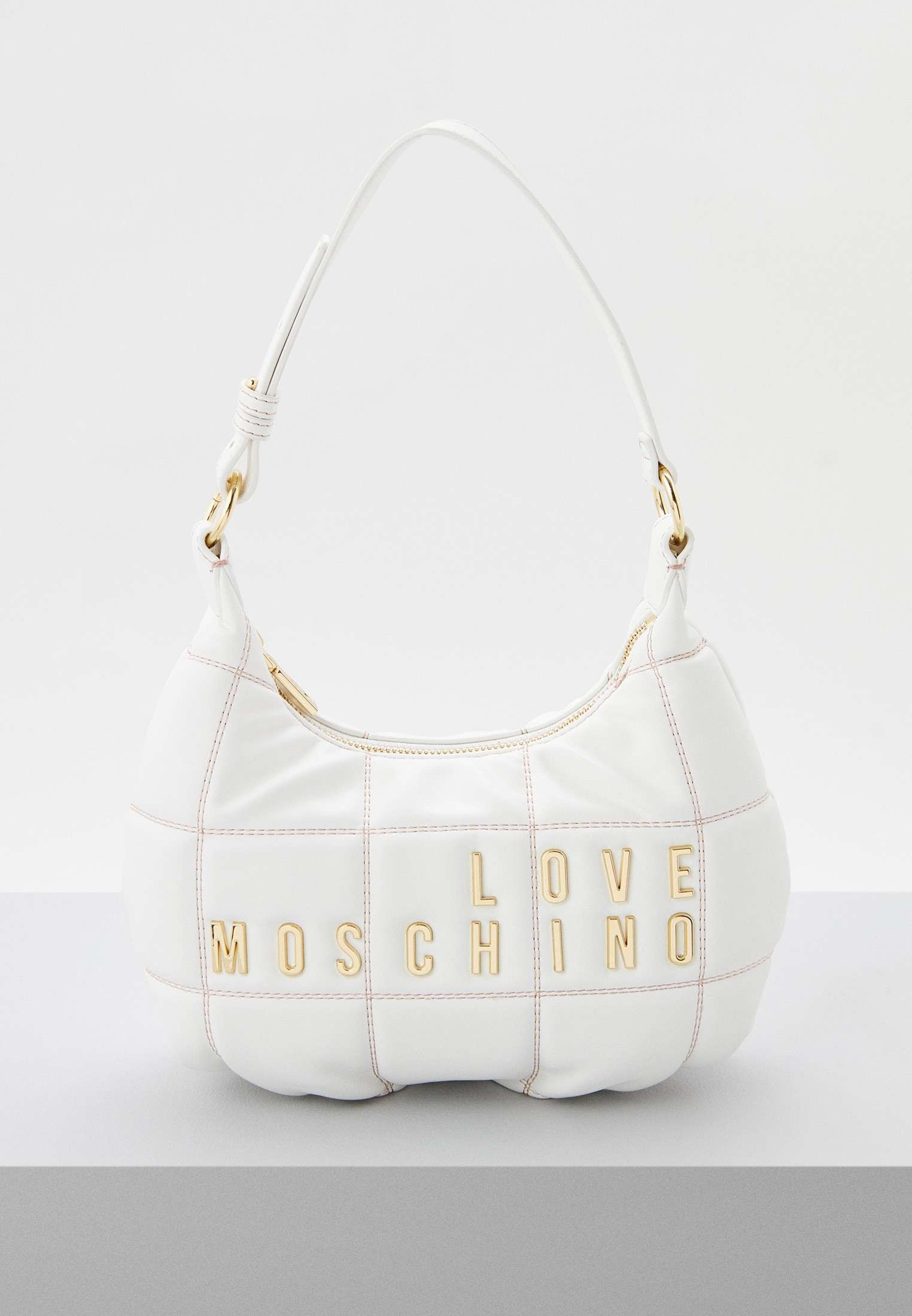 Сумка Love Moschino, цвет: белый, RTLACL812201 — купить в интернет ...