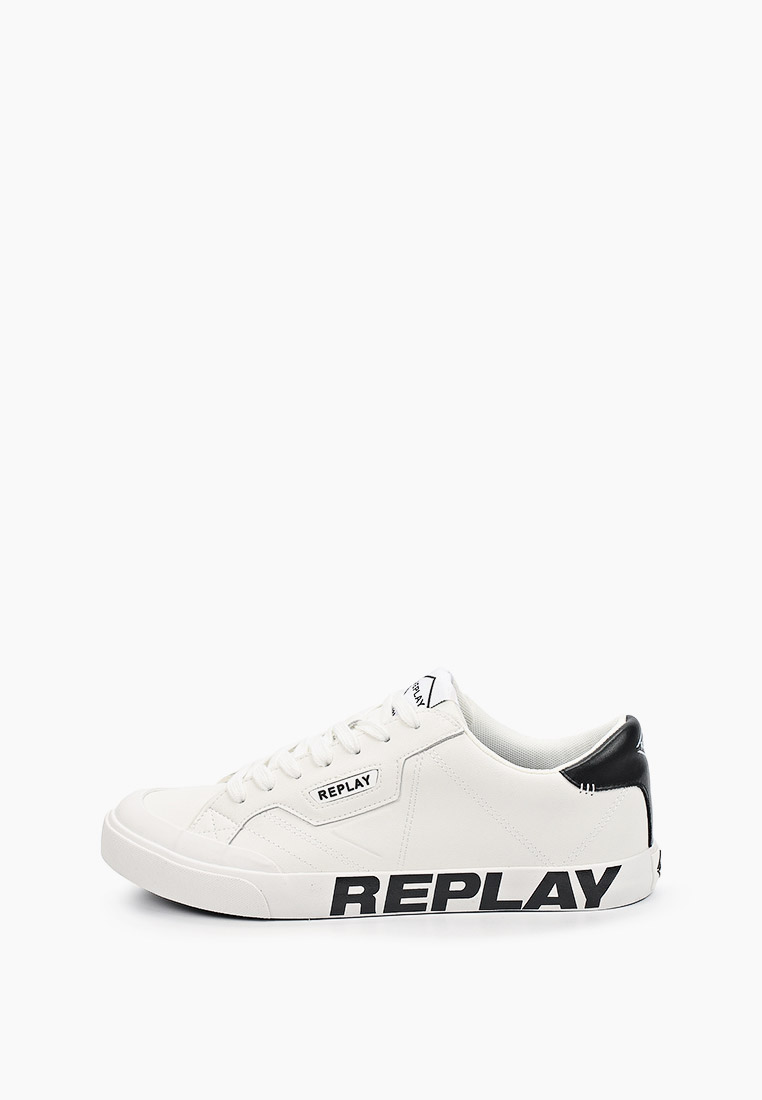 Кеды Replay, цвет: белый, RTLACL939001 — купить в интернет-магазине Lamoda