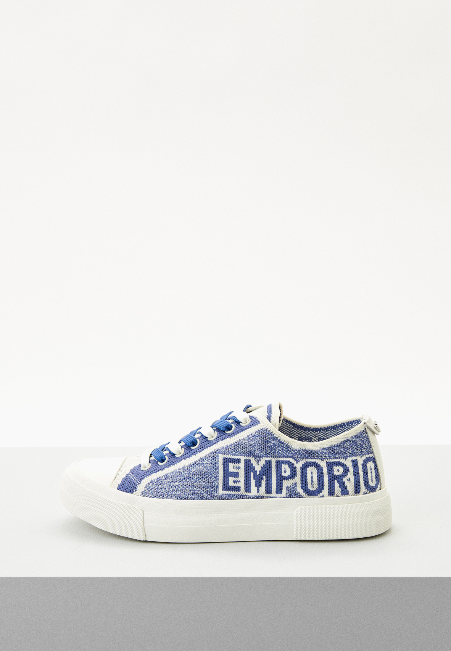 Кеды Emporio Armani, цвет: синий, RTLACL965901 — купить в интернет ...
