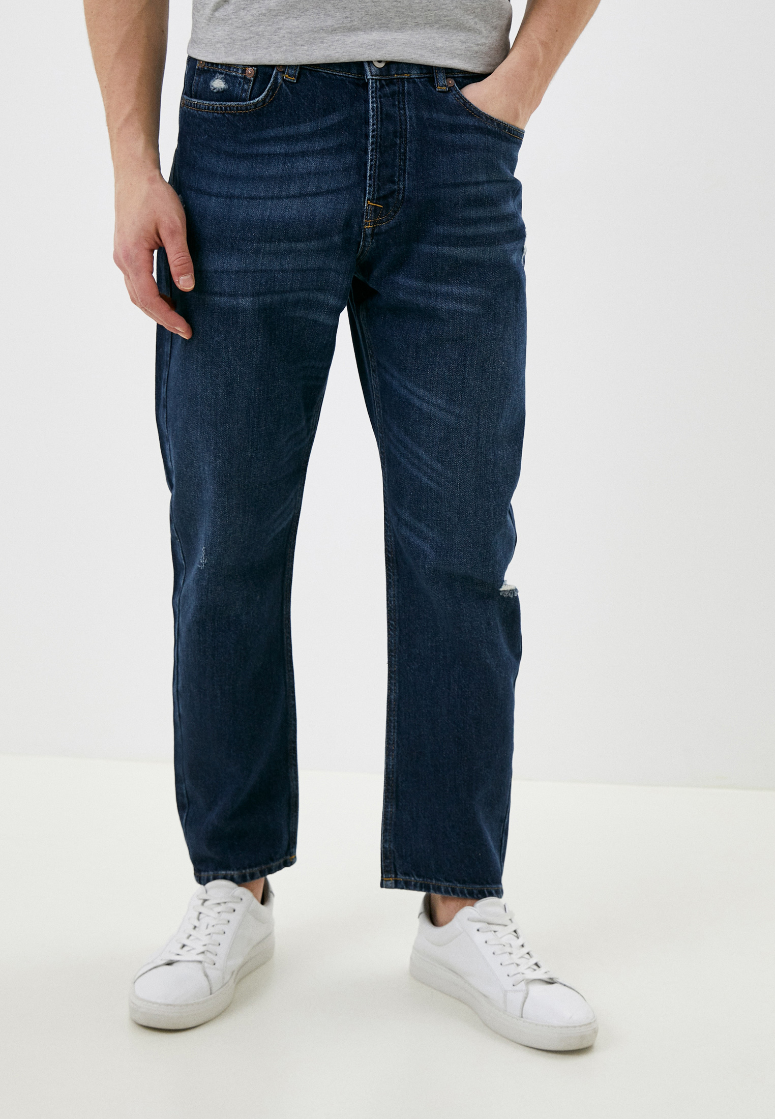 Джинсы United Colors of Benetton, цвет: синий, RTLACL992401 — купить в ...